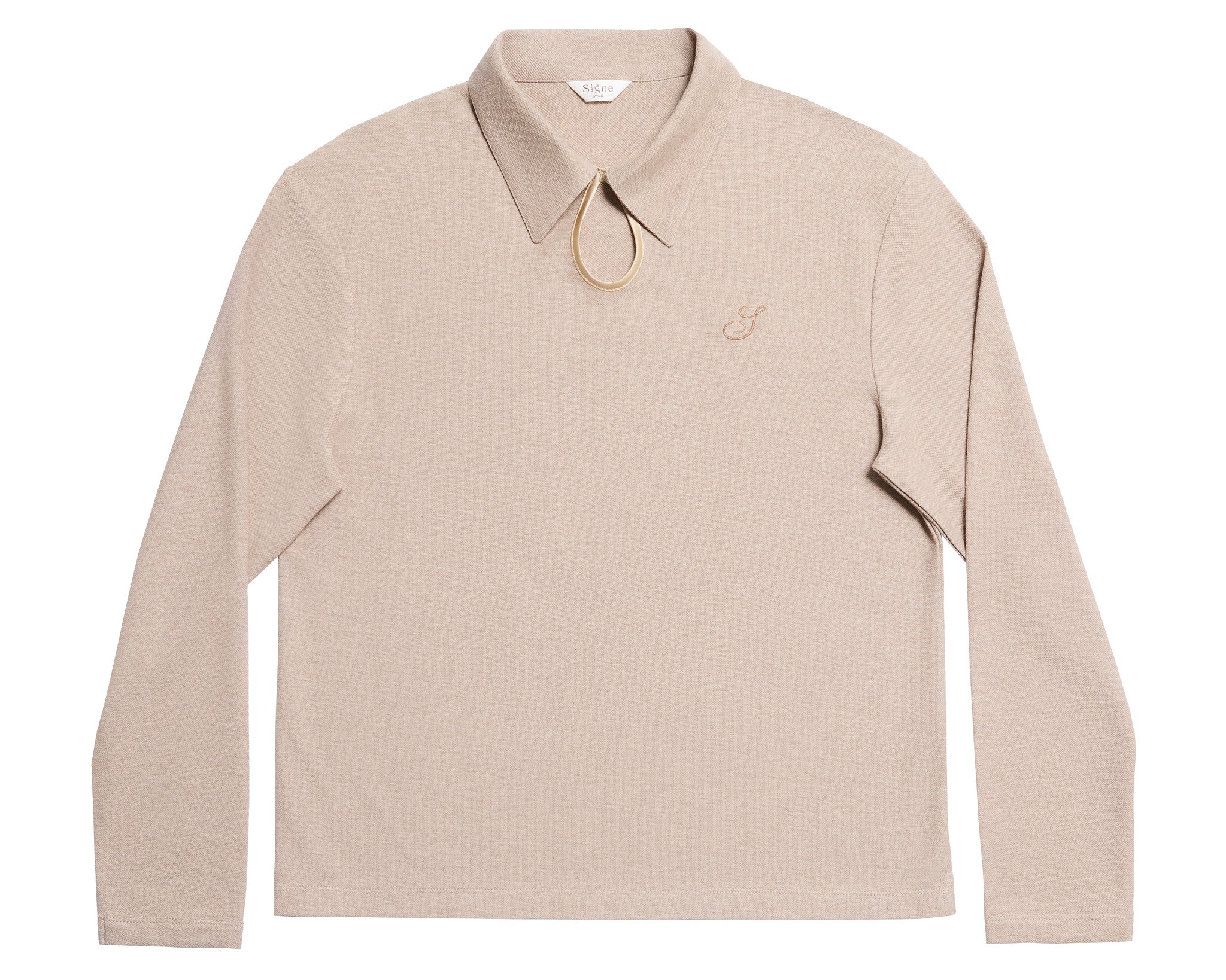 Alice Polo - Beige Melange