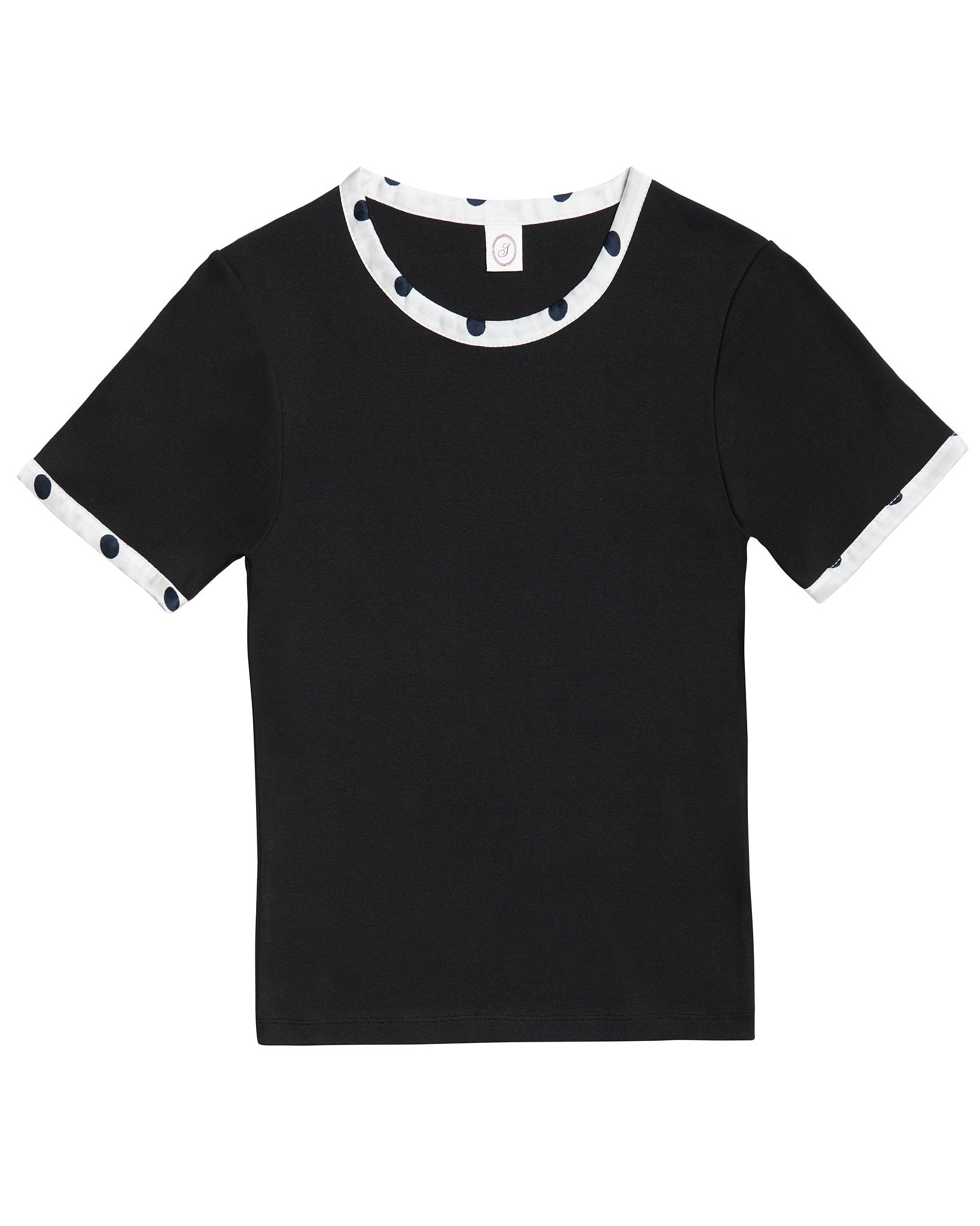 Noel T-Shirt - Polka-dot - Black