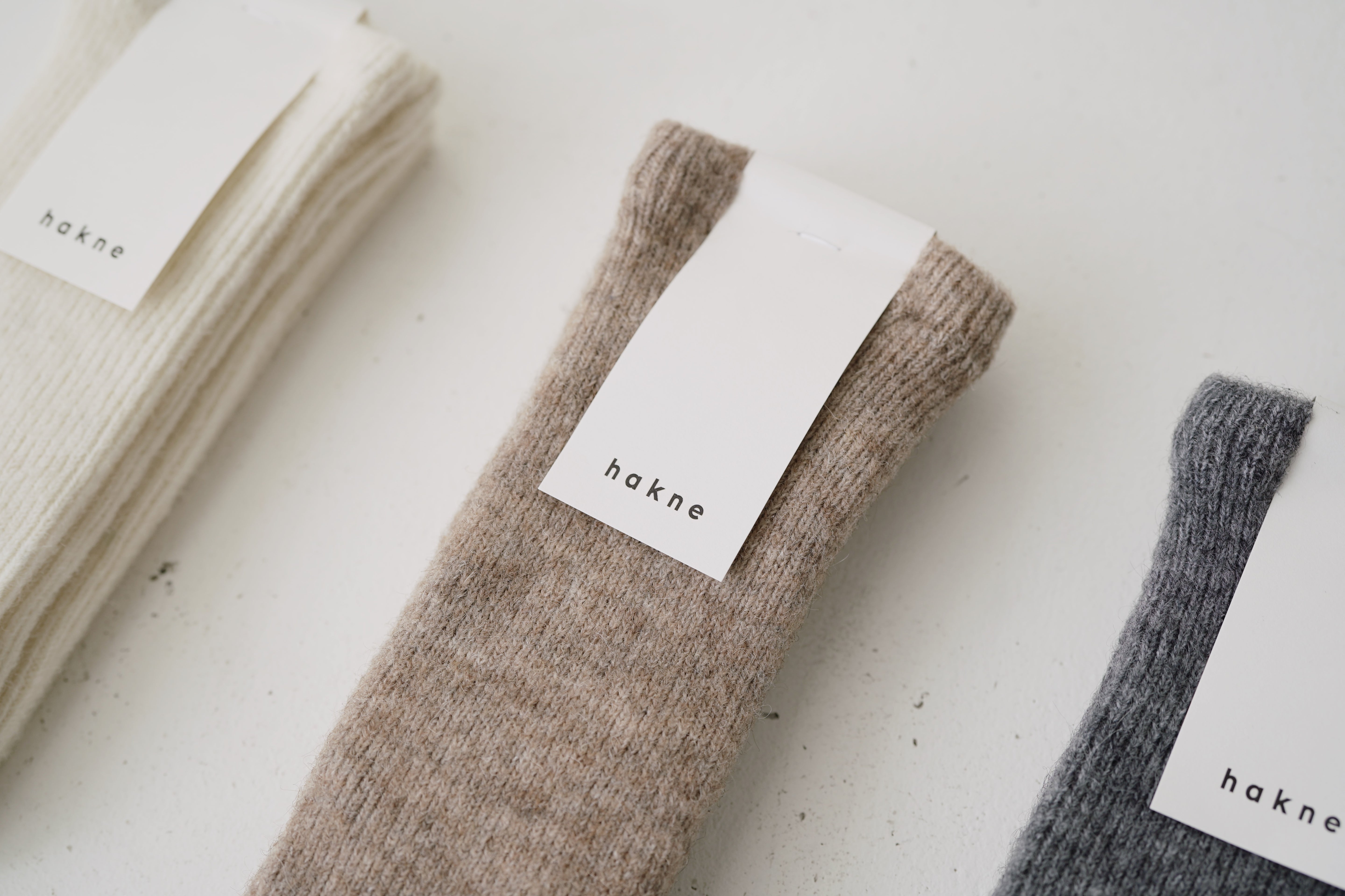 HAKNE - SURI ALPACA RIBBED SOCKS