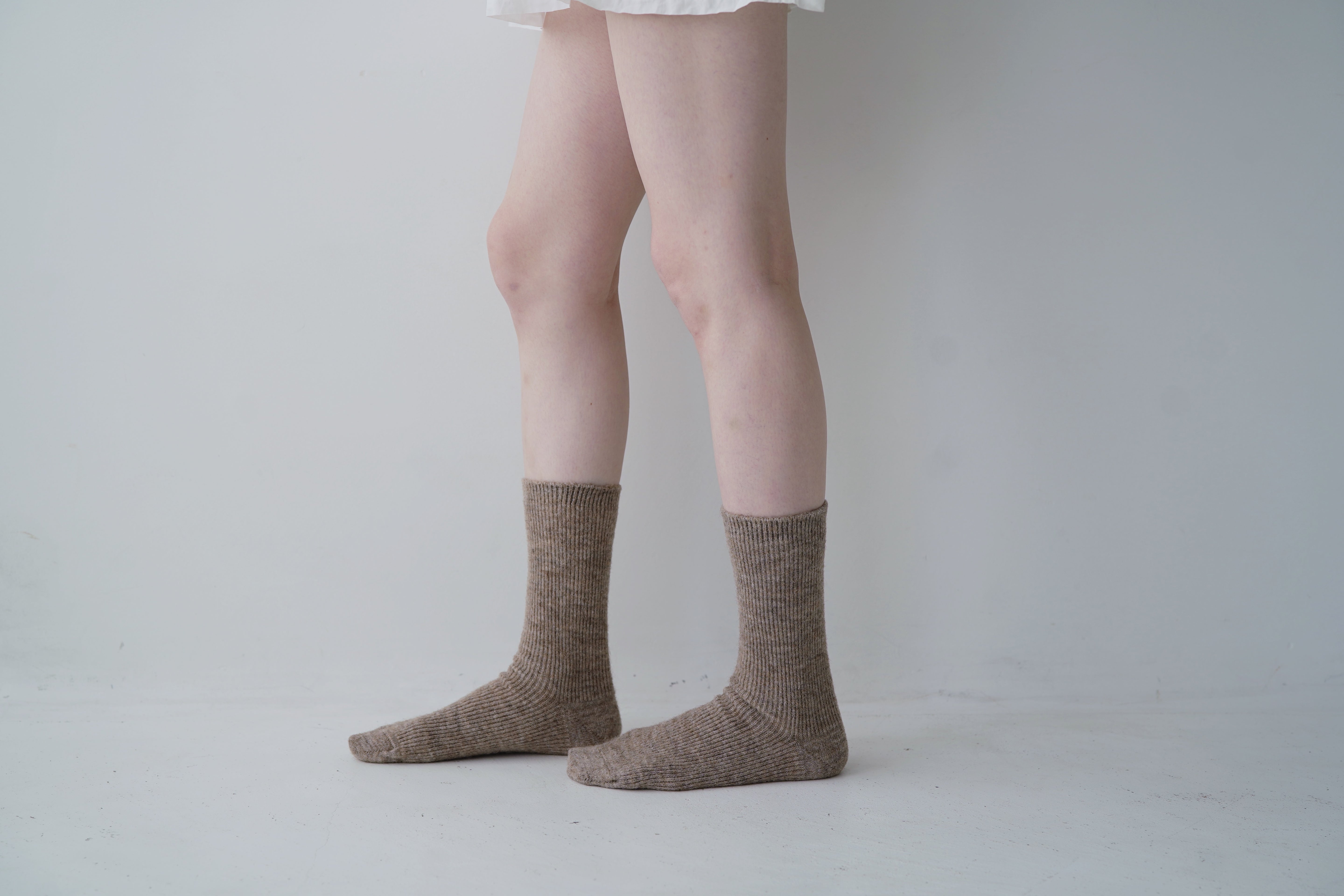 HAKNE - SURI ALPACA RIBBED SOCKS