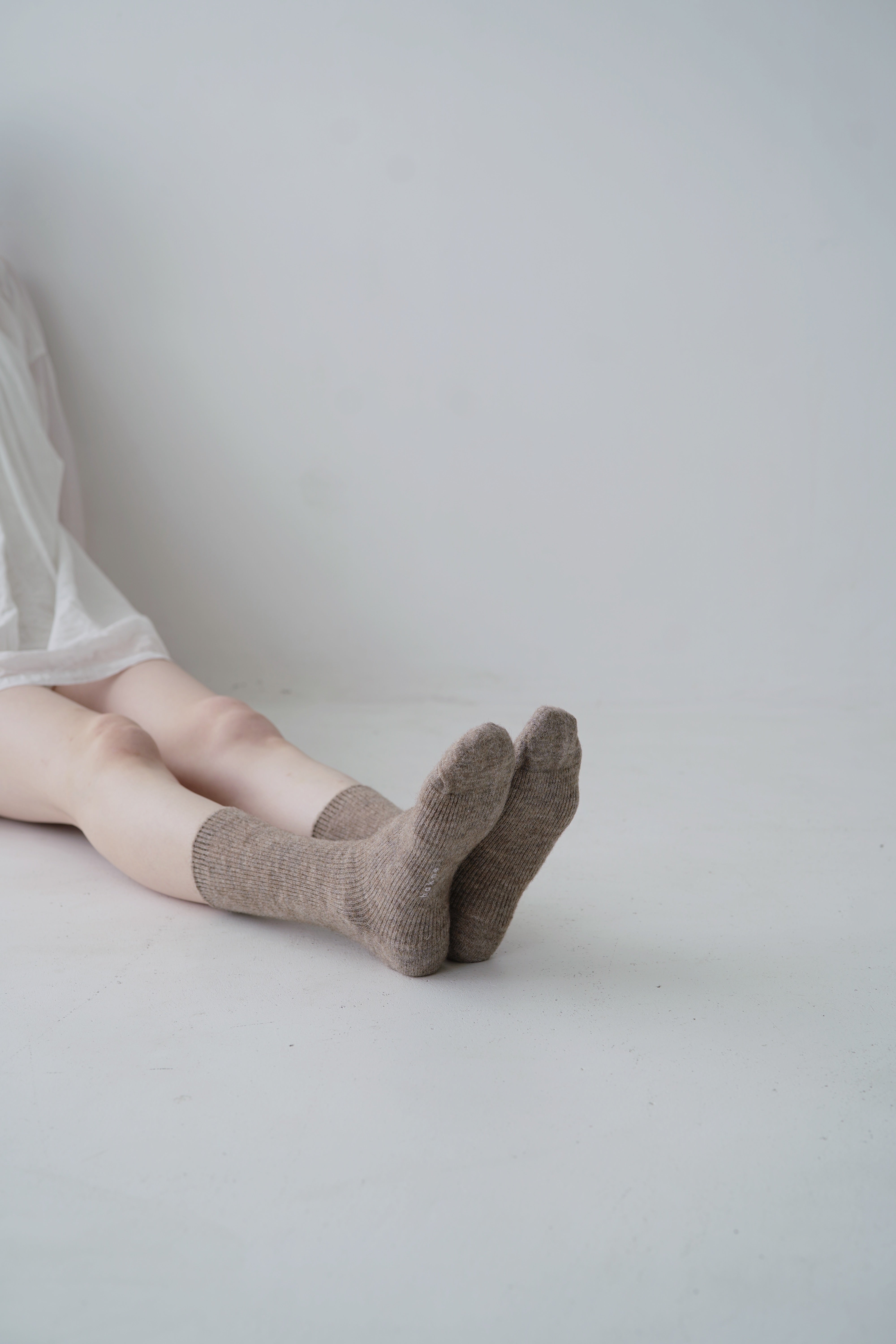 HAKNE - SURI ALPACA RIBBED SOCKS