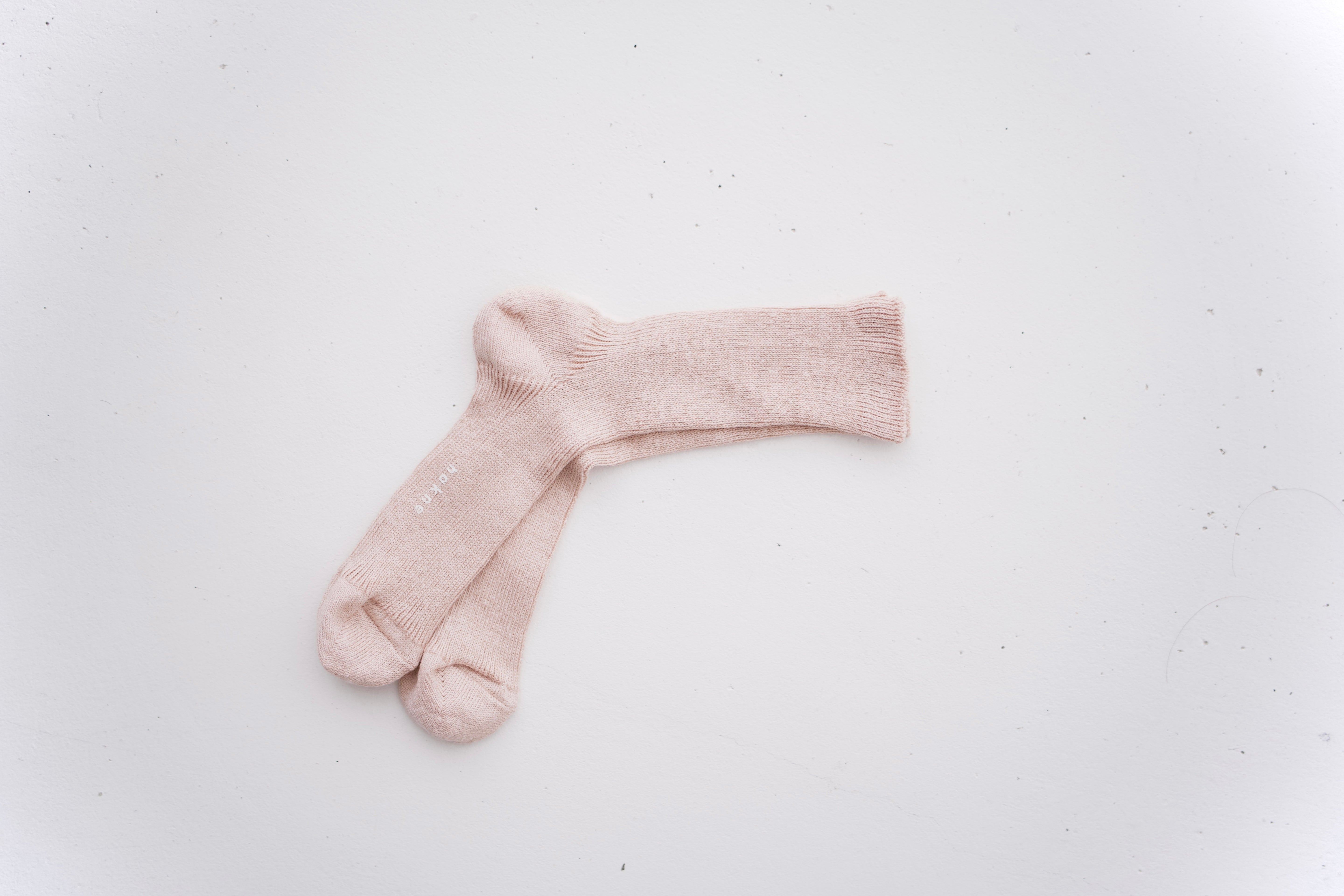 hakne Linen ribbed socks