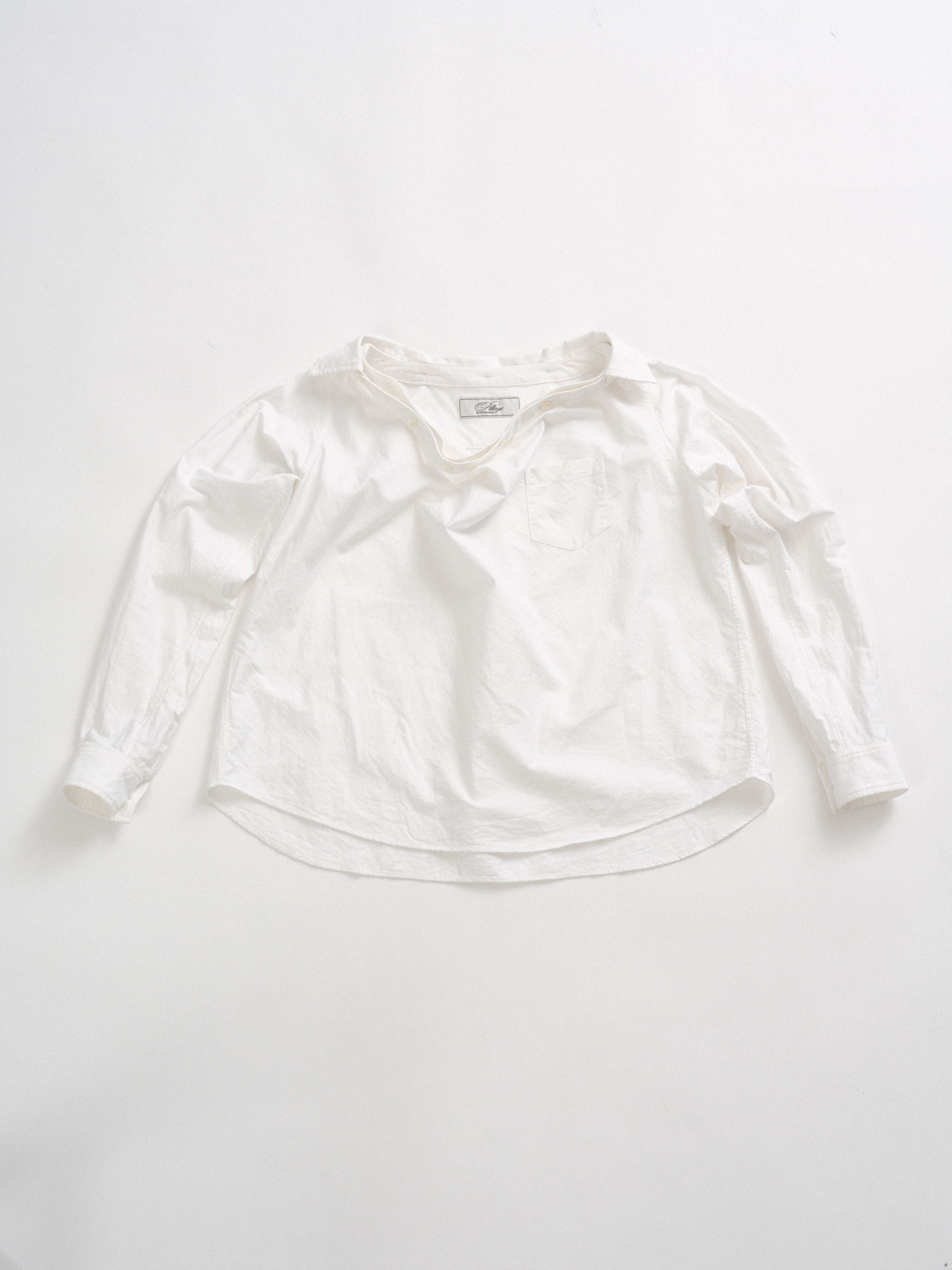 601 Wide Neck Shirt - White