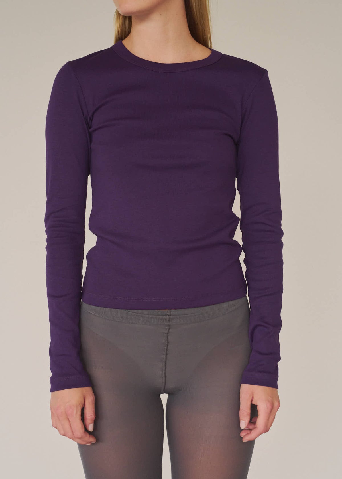 June Longsleeve - Aubergine