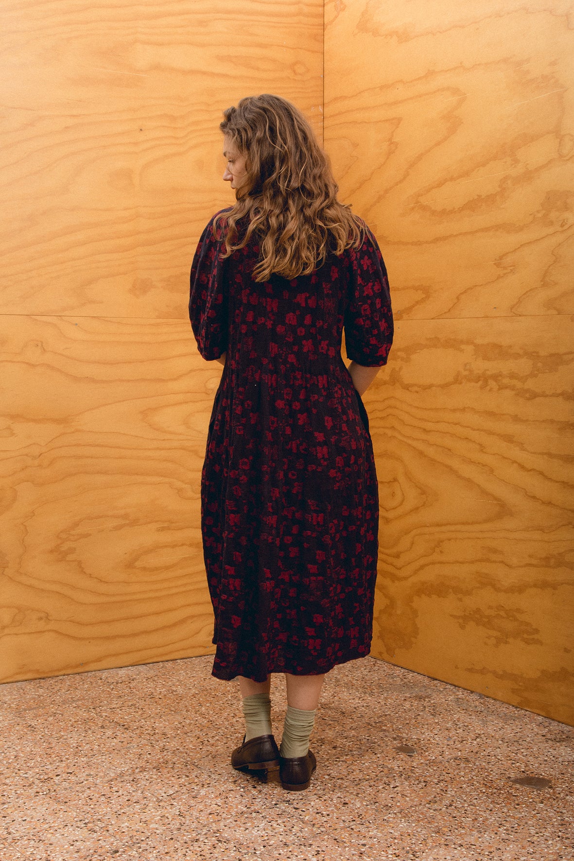 Painting Dress - 5032 - Red/Blue