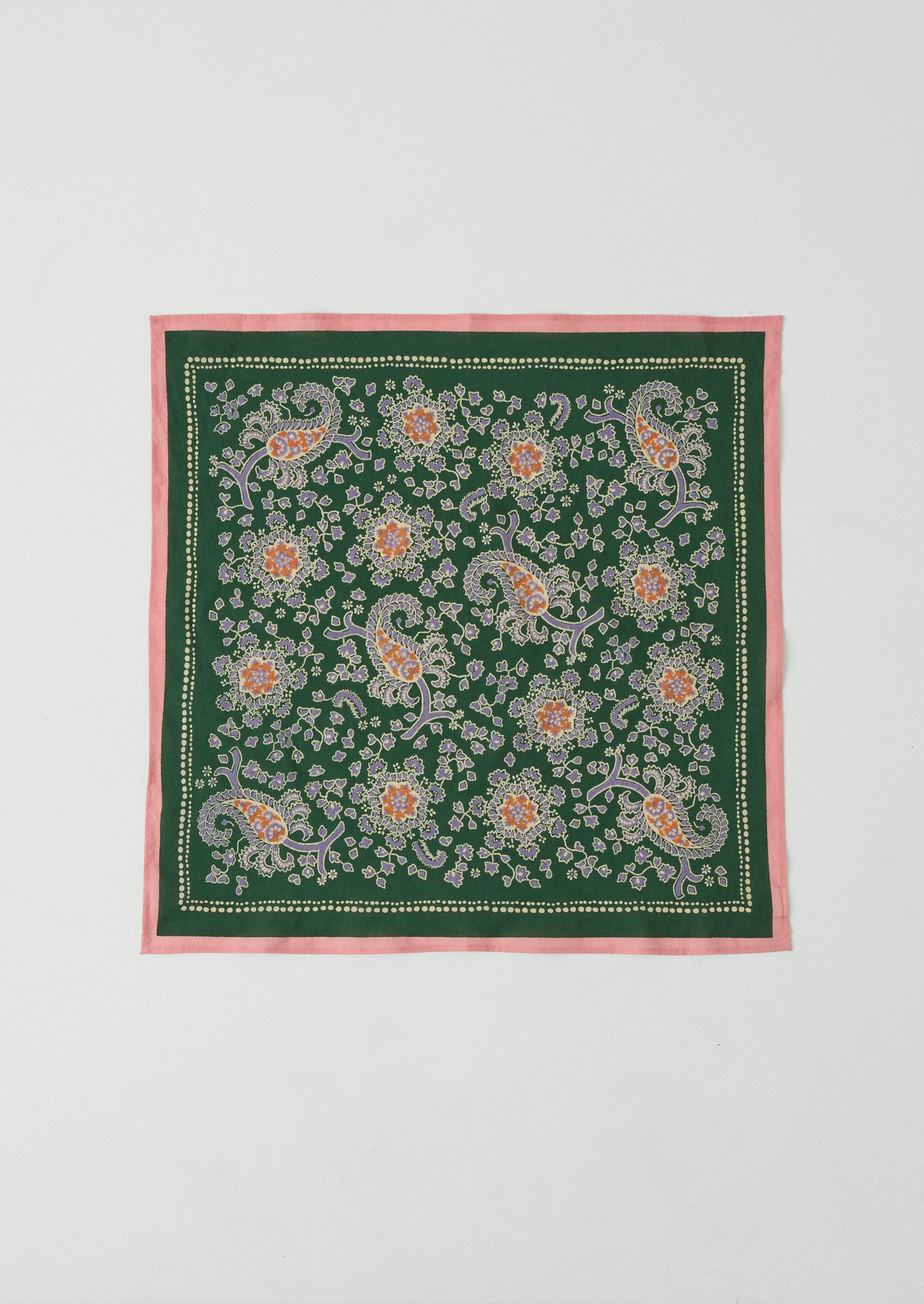 Provencal Paisley Print Bandana - Croft Green