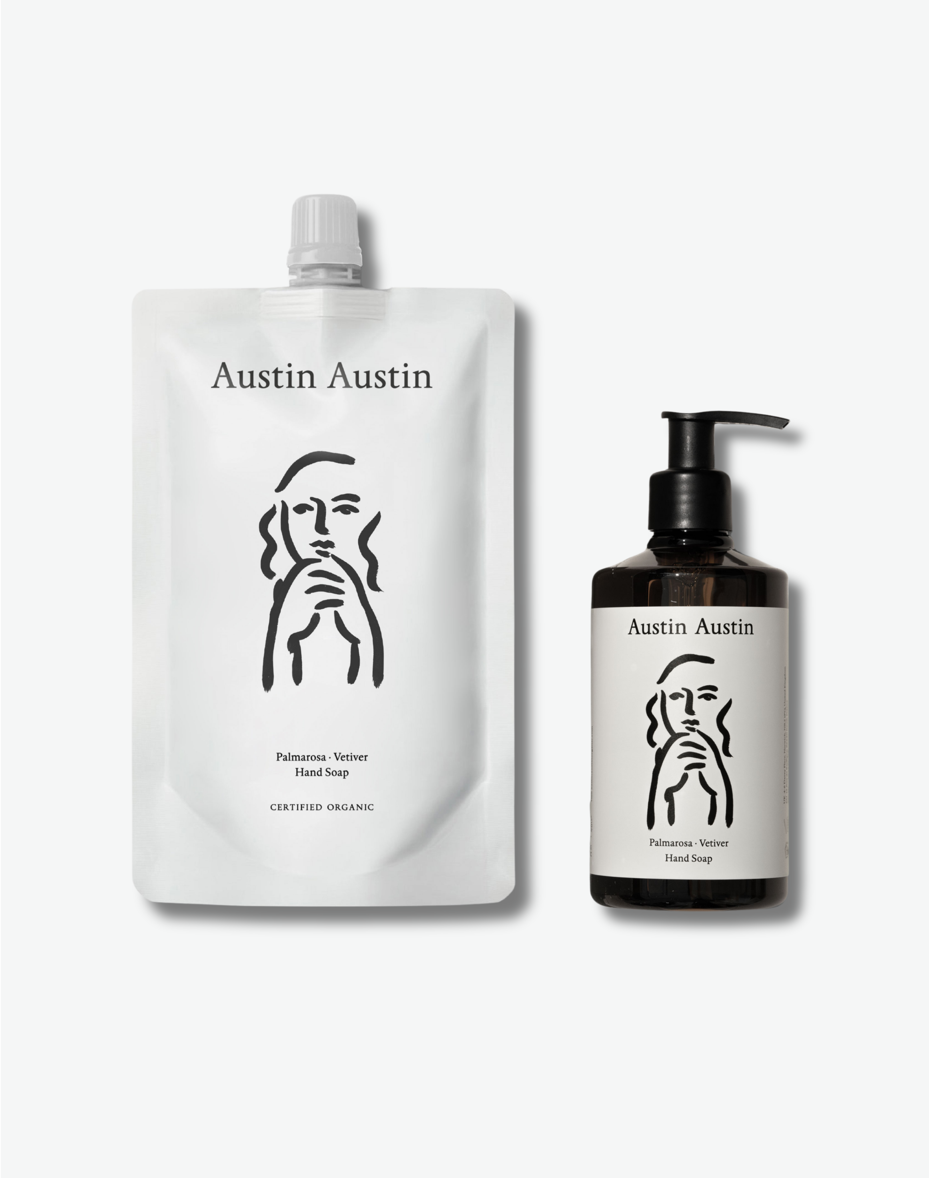 AUSTIN AUSTIN - Palmarosa & Vetiver Hand Soap Refill