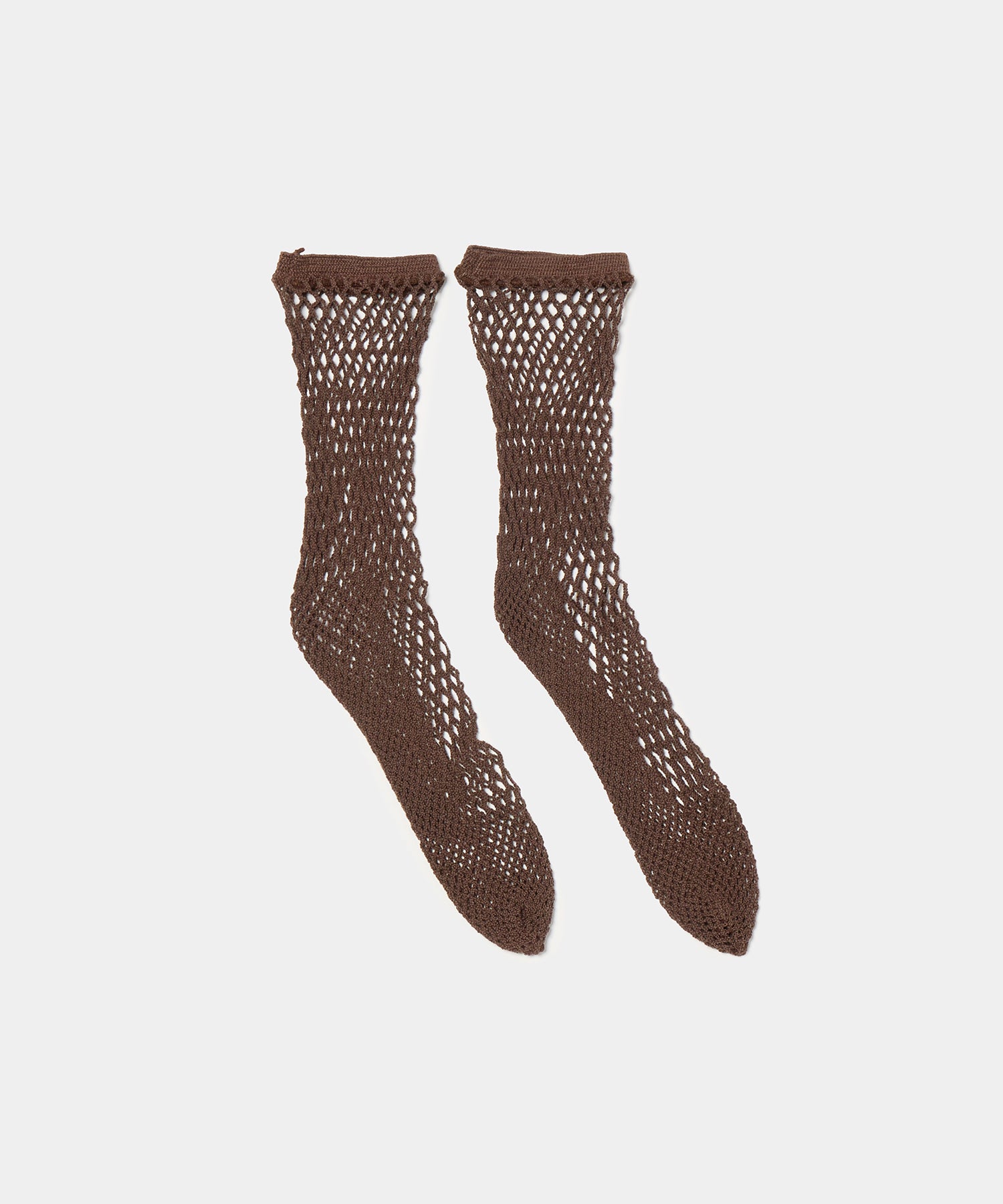 Fishnet socks - Chocolate