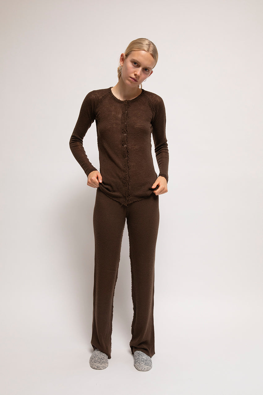 Beinta Cardigan - Chocolate