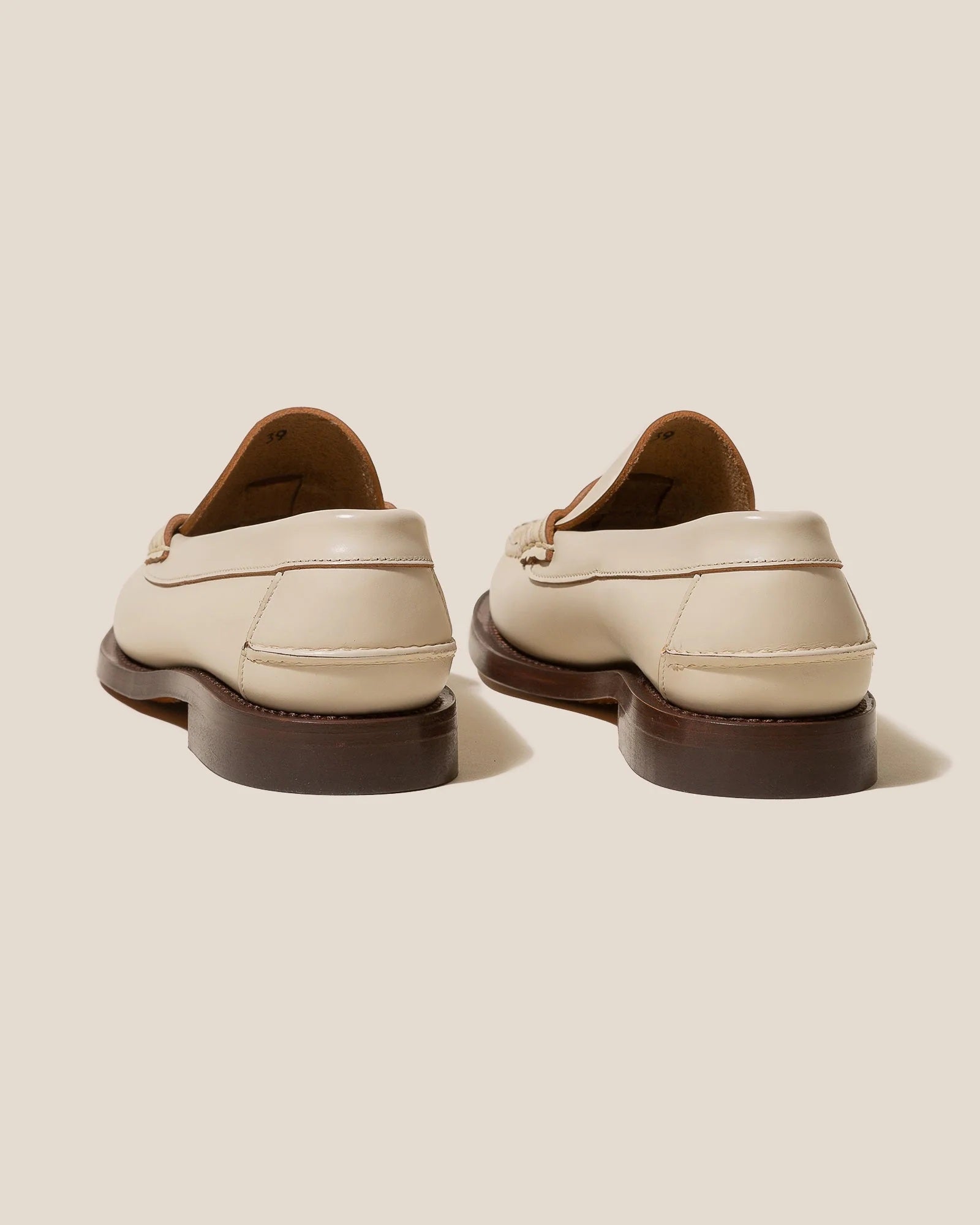 HEREU - NOMBELA SLIP ON LOAFER - CUSTARD