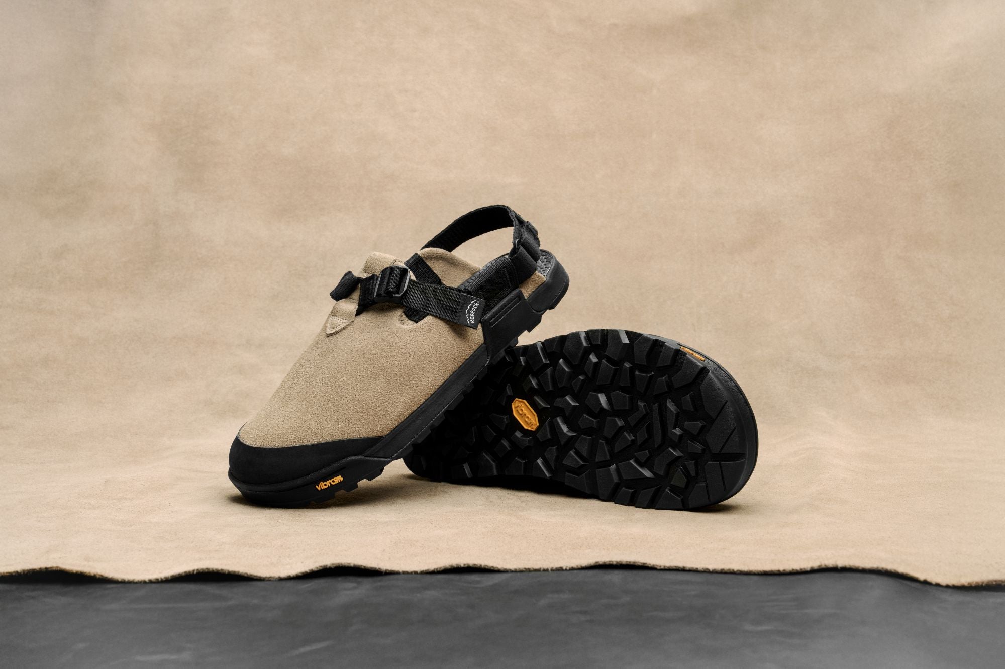 Mountain Clog - Suede Leather - Birch Bark