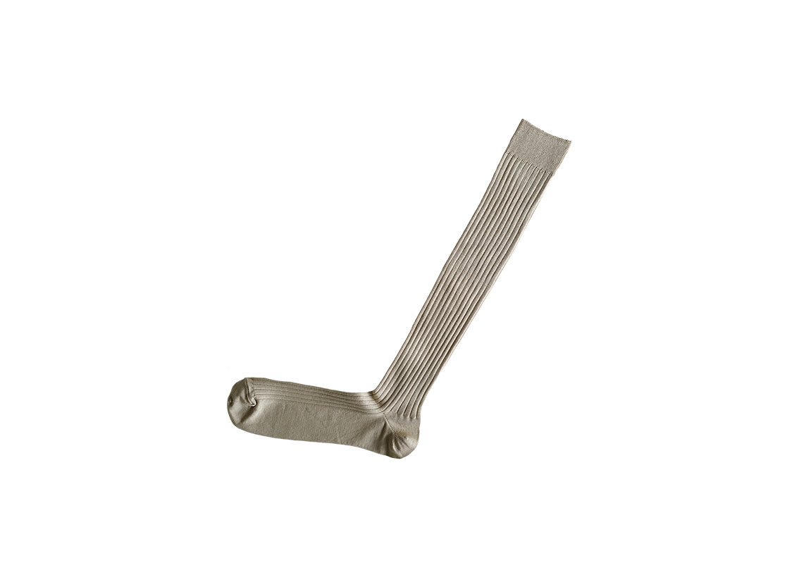 NISHIGUCHI KUTSUSHITA - Silk Cotton Long Hose