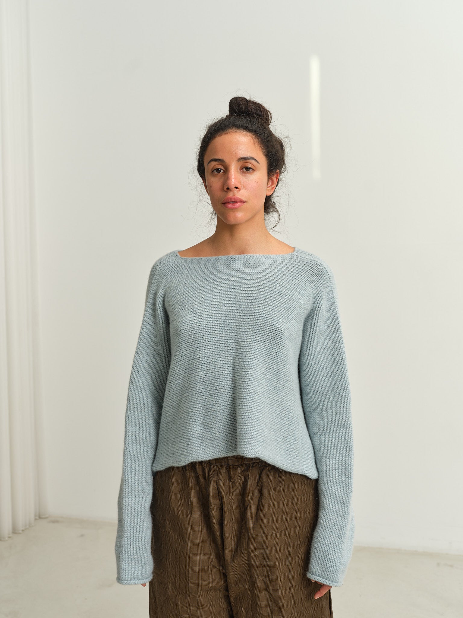 RICORRROBE - MAPLE JUMPER - AQUA BLUE