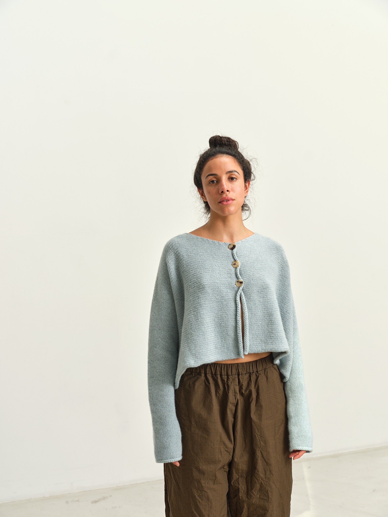 RICORRROBE - MAPLE JUMPER - AQUA BLUE