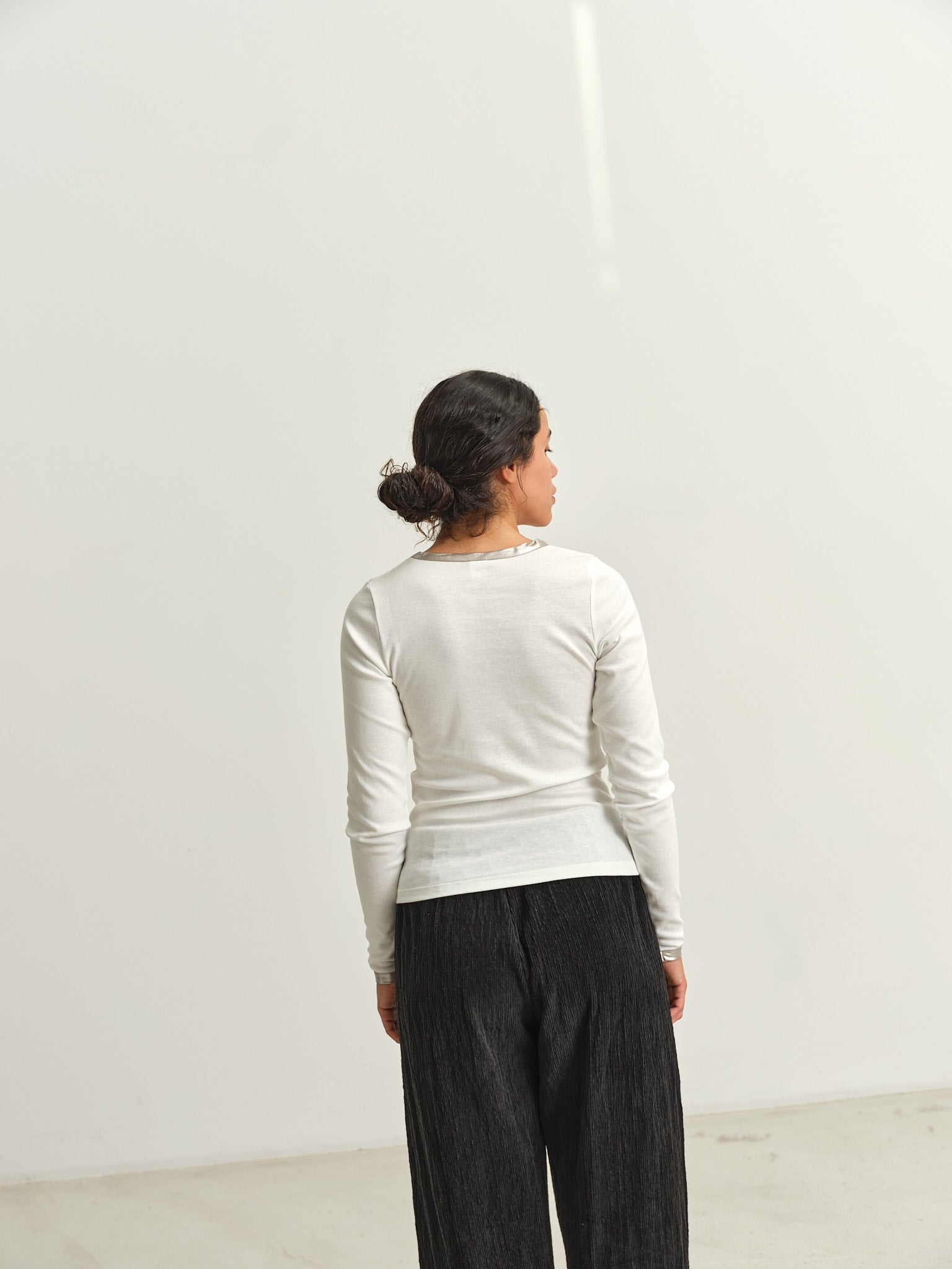 Noel Longsleeve with Silk - off white