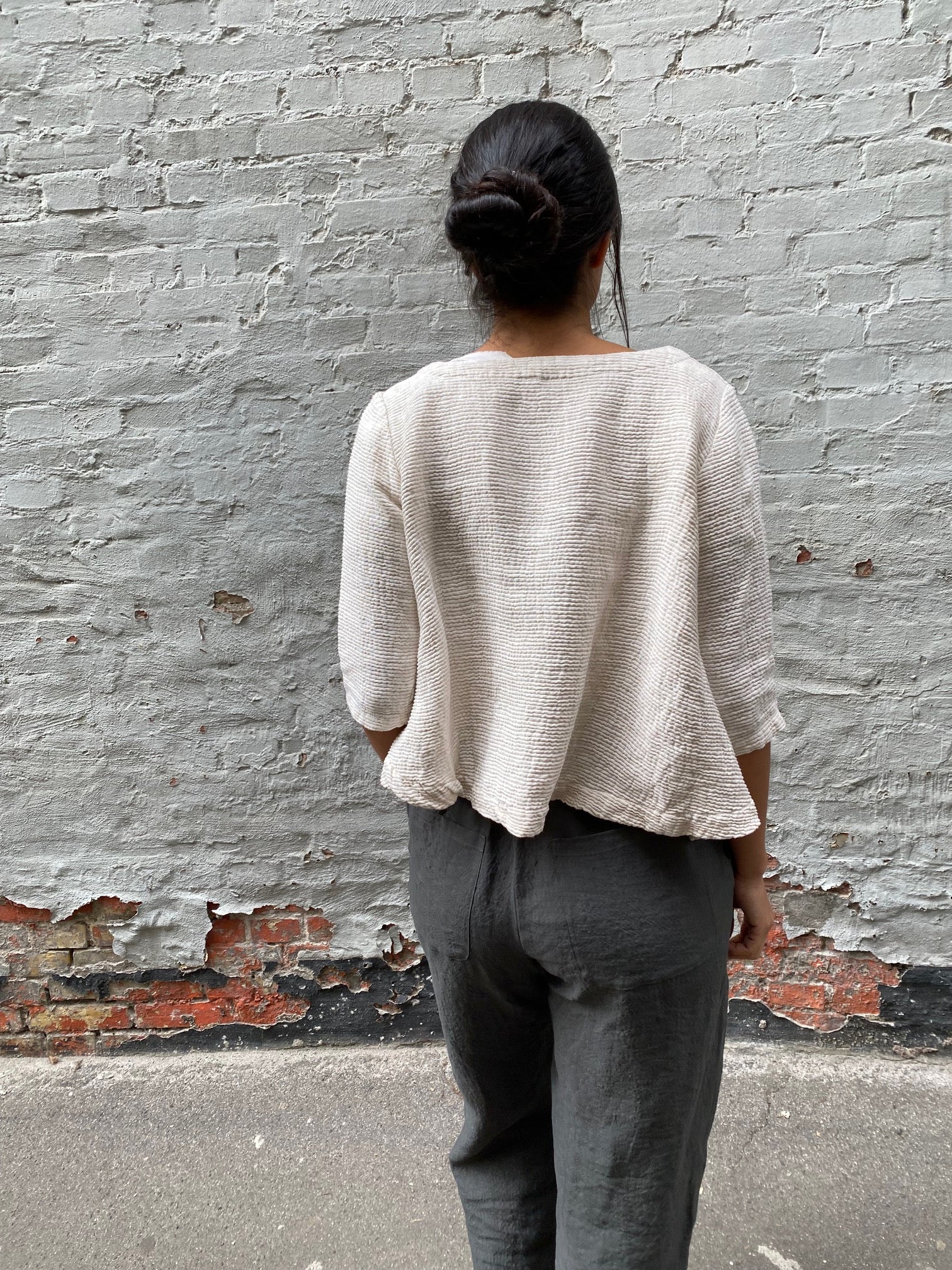RICORRROBE - NGT TOP - OFF-WHITE