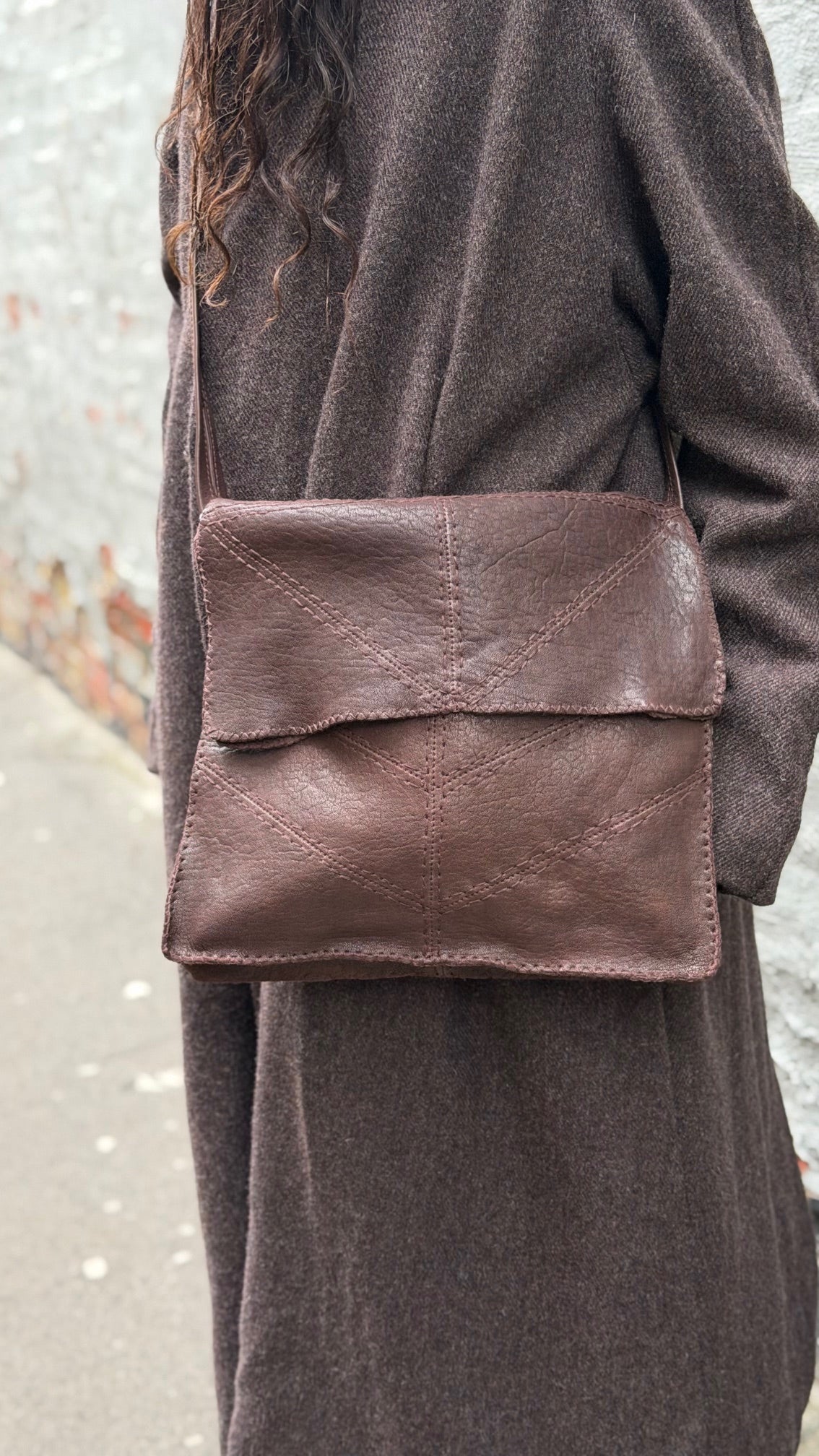 Satchel - Dark Brown