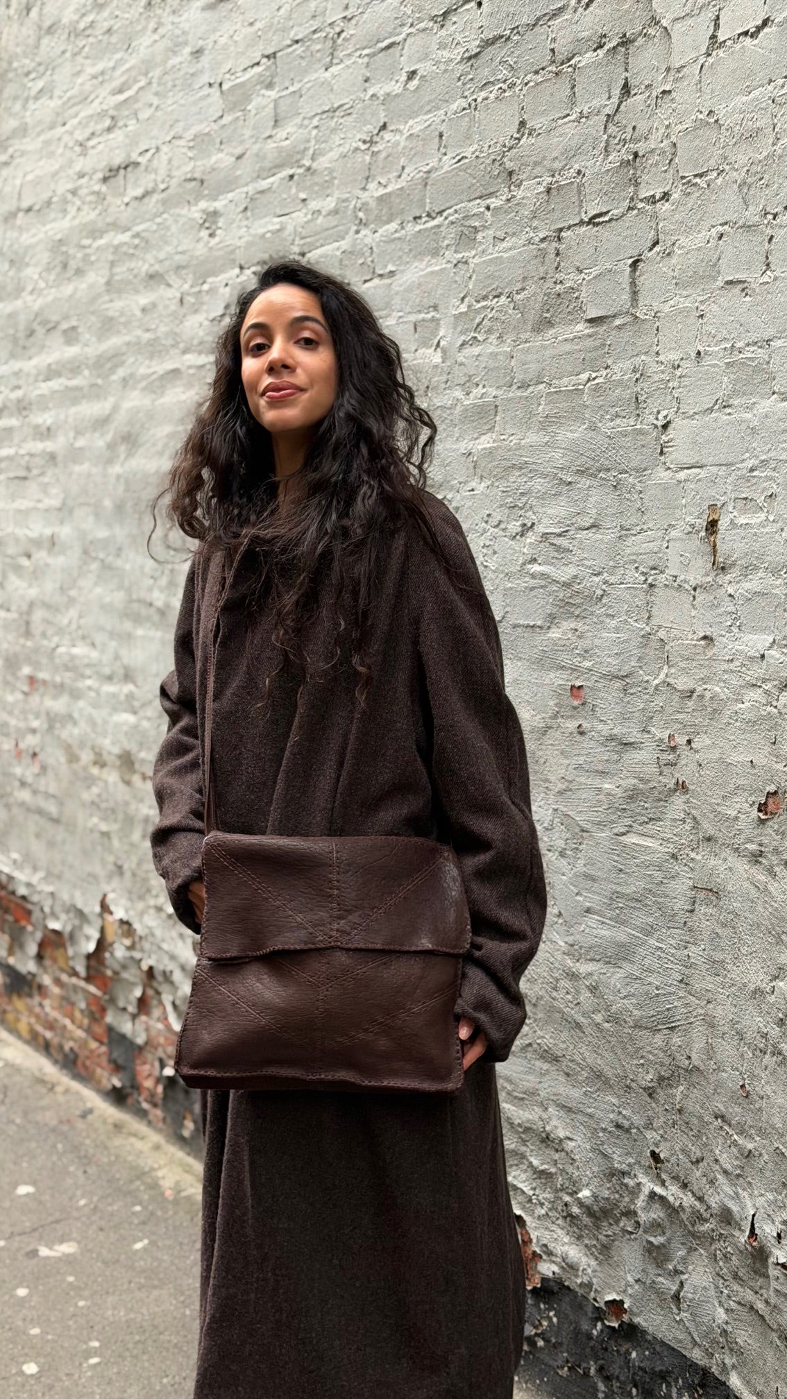 Satchel - Dark Brown