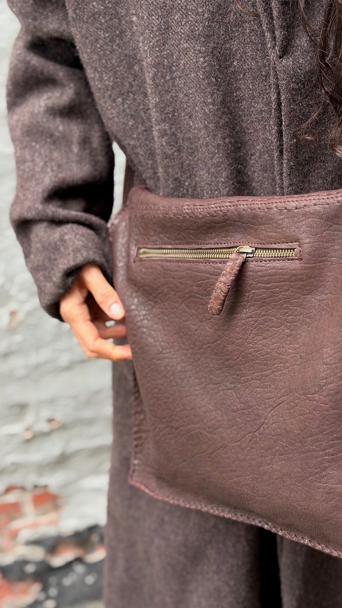 Satchel - Dark Brown