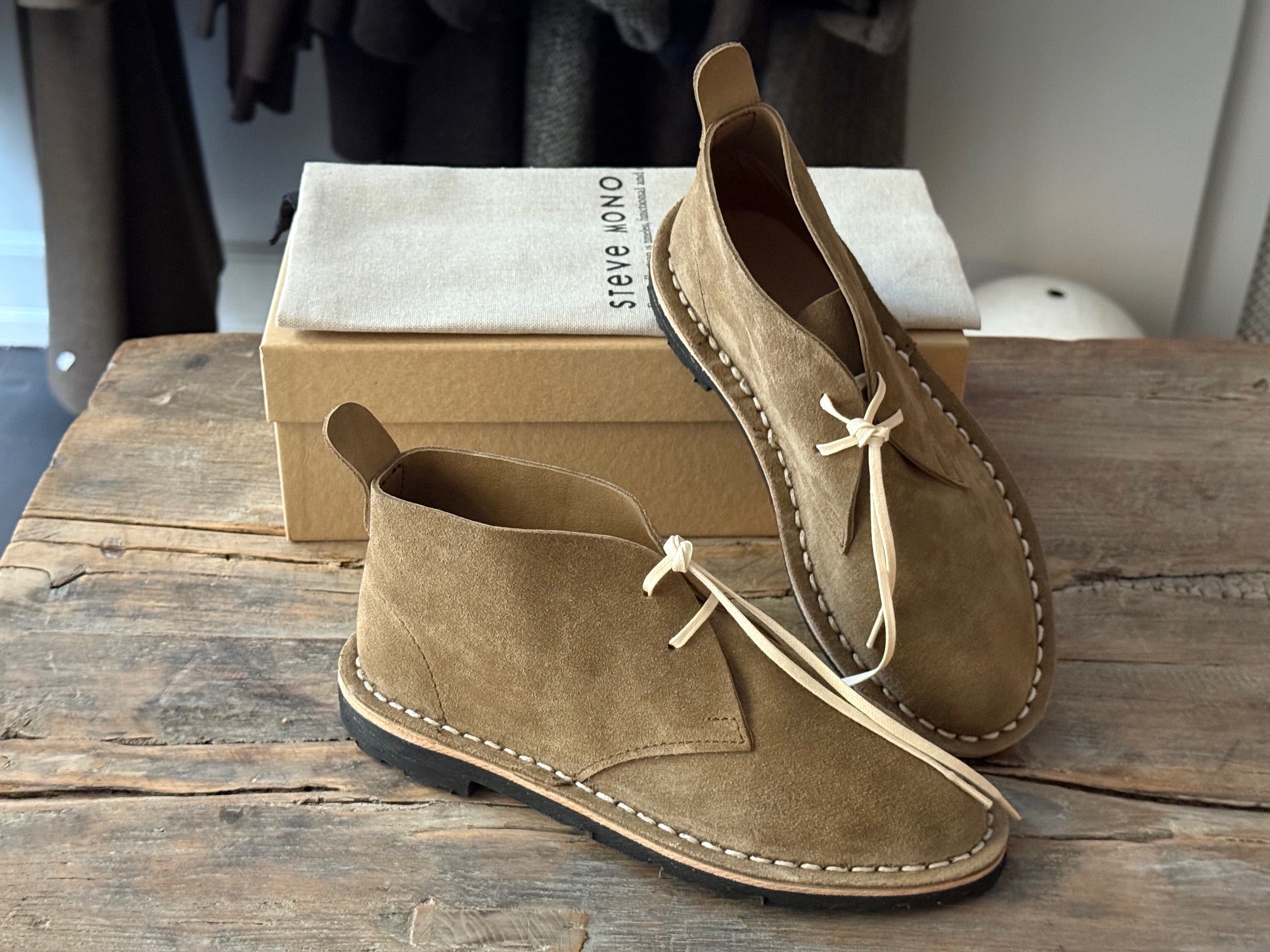 10/10 - Desert Boots - Khaki Suede
