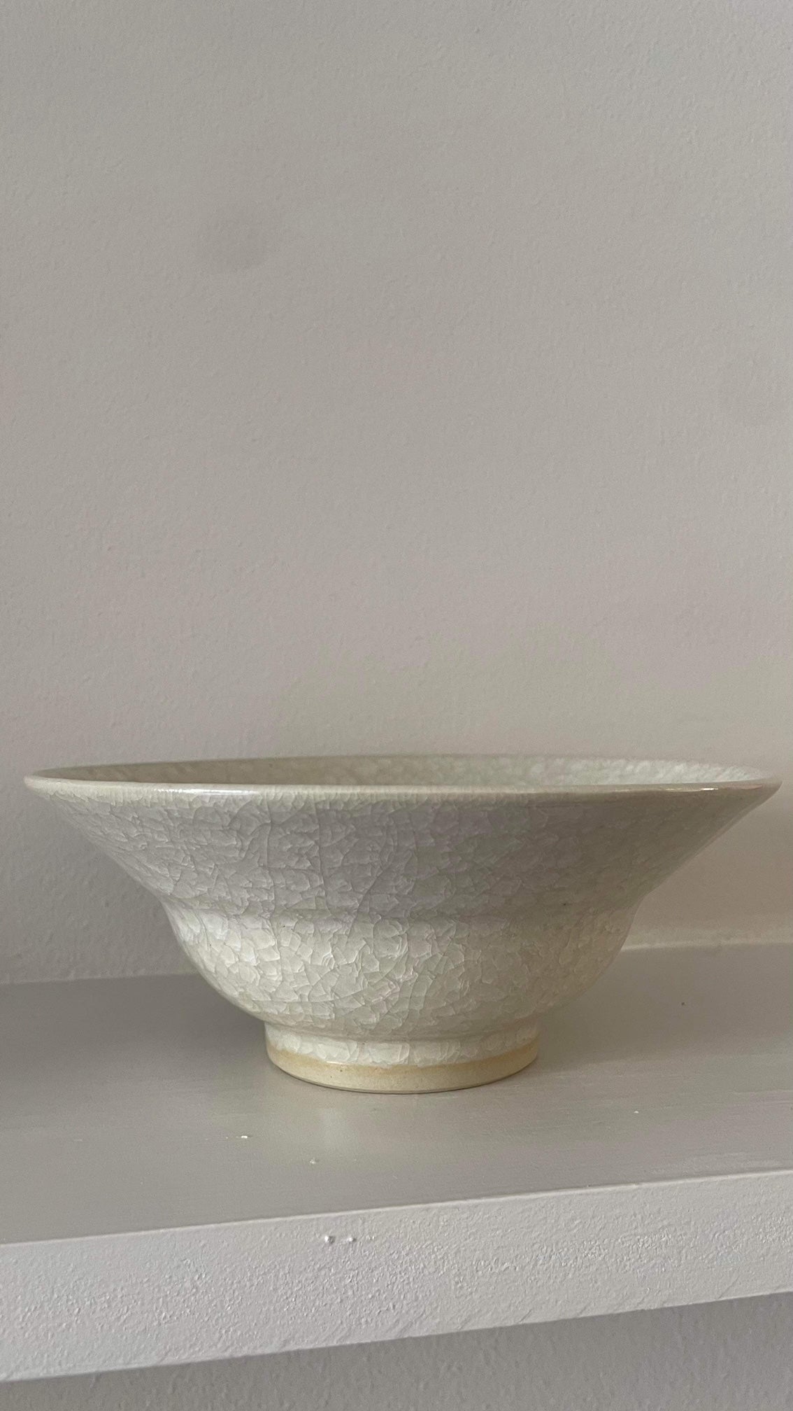 Crackle Bowls - Off-White