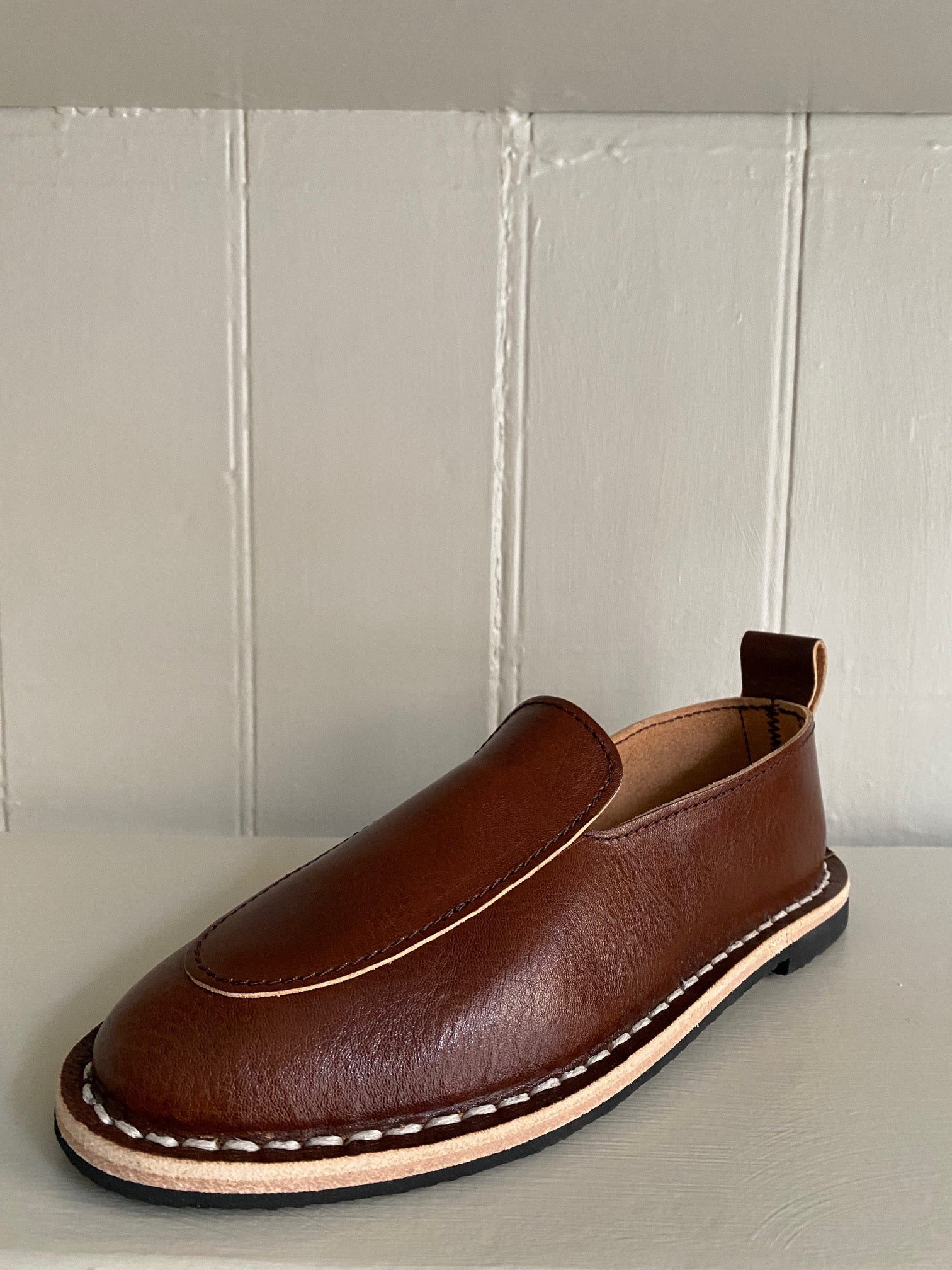 STEVE MONO - 10/30 Artisanal loafers - Brandy Dax