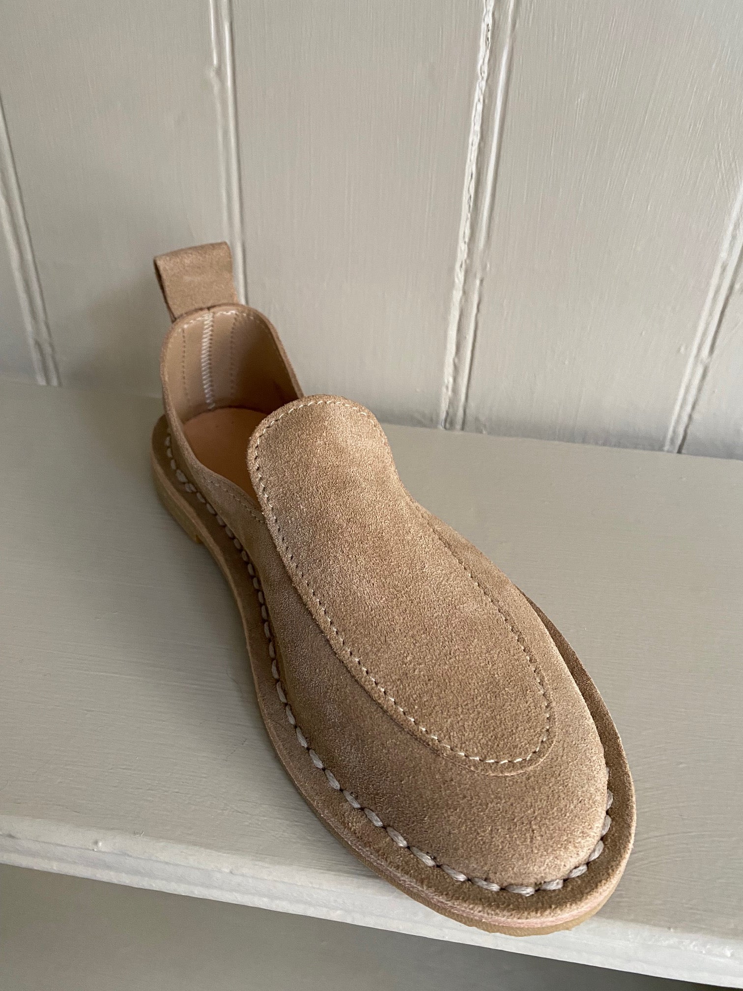 STEVE MONO - 10/30 Artisanal loafers - Light Camel