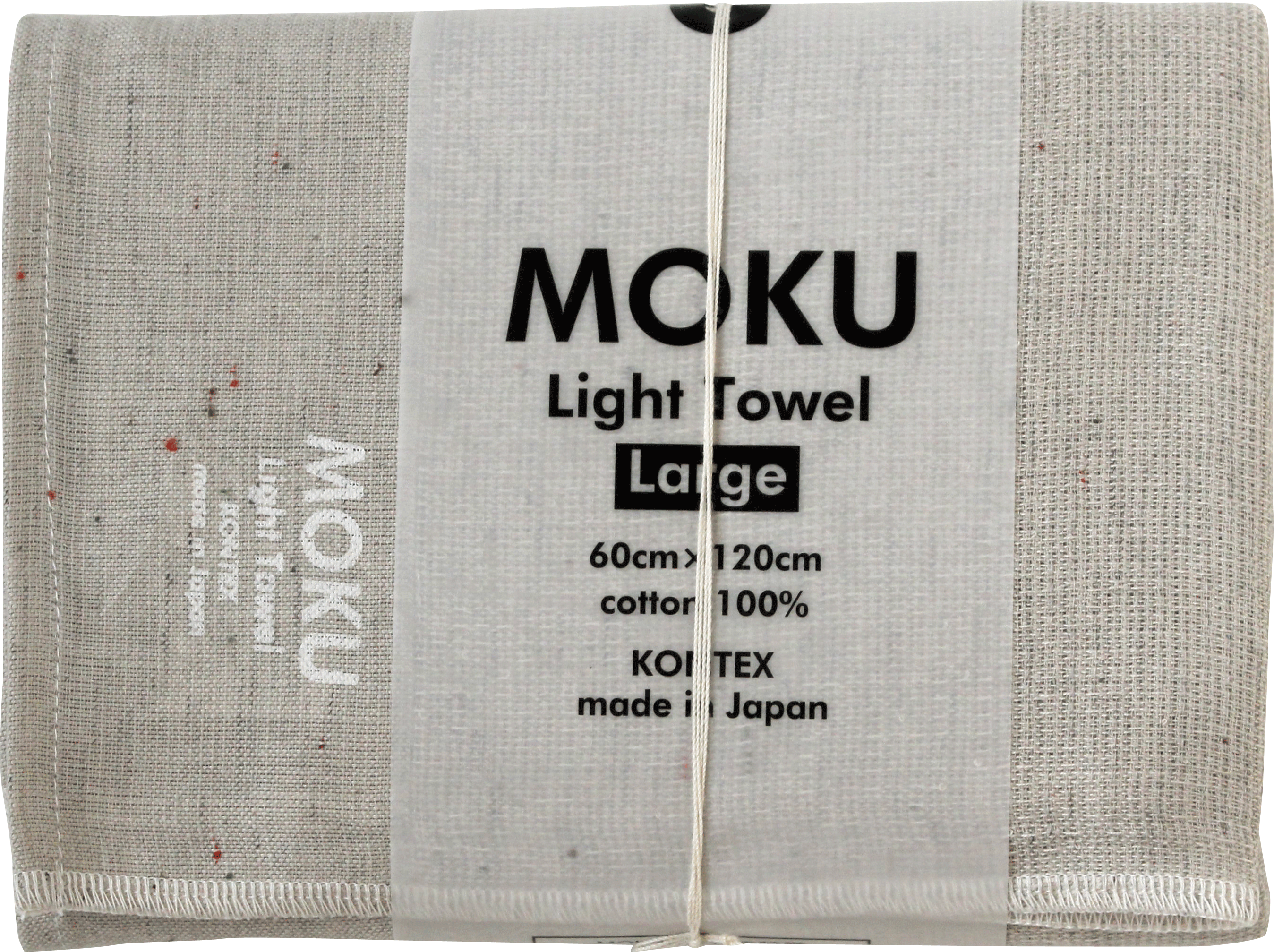 The Moku multi-purpose towel by Kontex is exceptionally light weight and has a super absorbent textured weave. The Large size is perfect to bring for the gym, yoga or sauna.