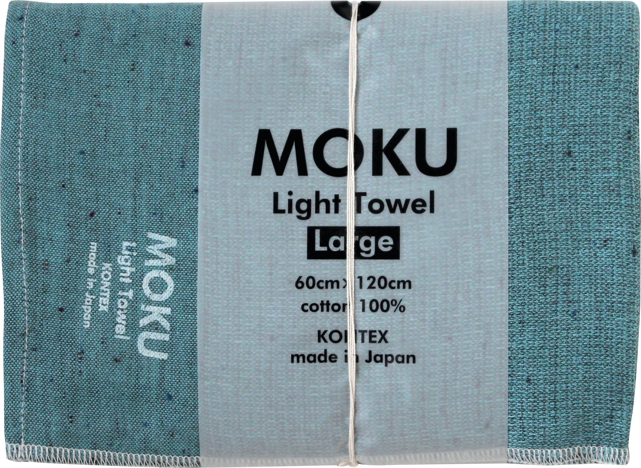 The Moku mulit-purpose towel by Kontex is exceptionally light weight and has a super absorbent textured weave. The Large size is perfect to bring for the gym, yoga or sauna.