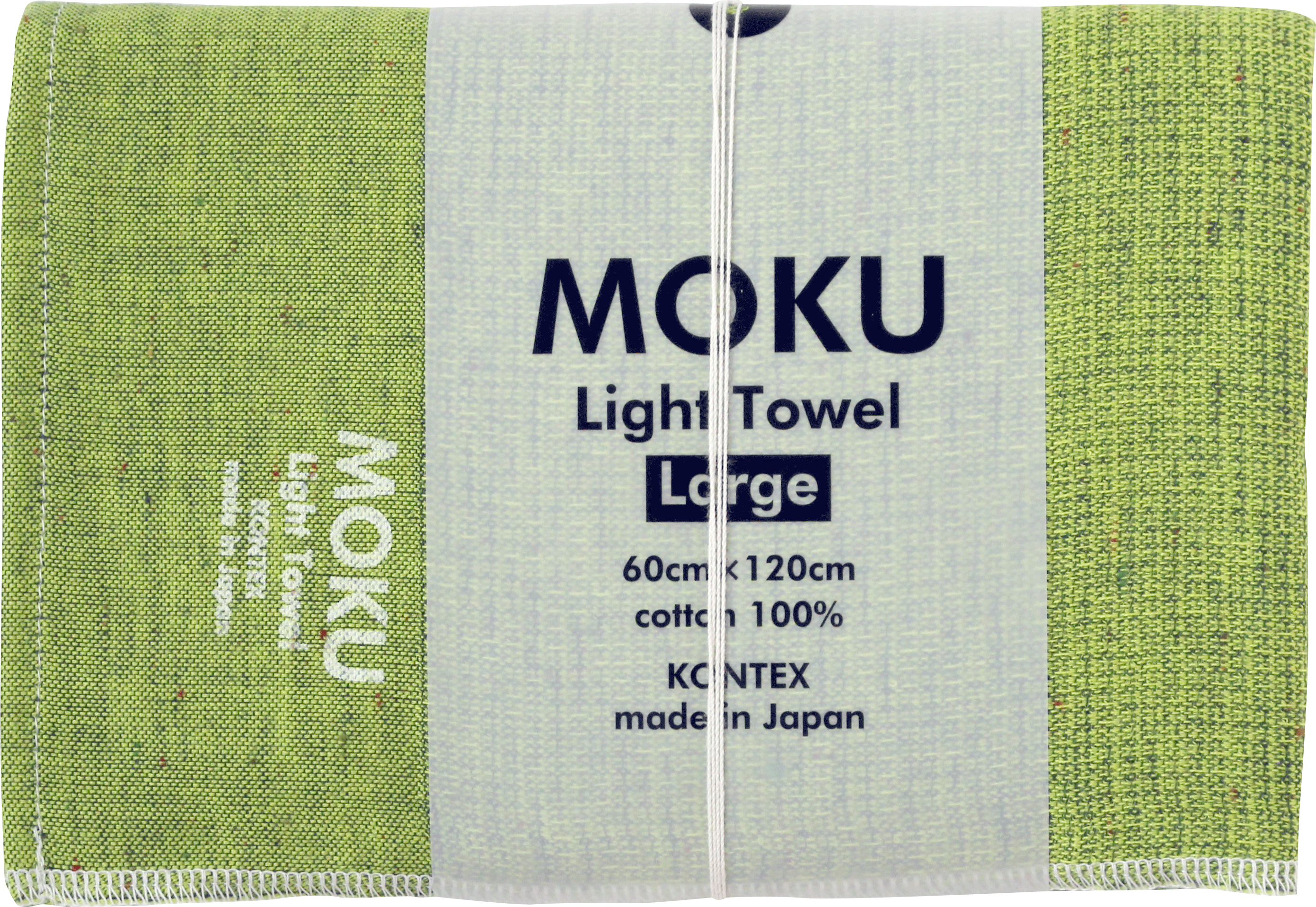 The Moku mulit-purpose towel by Kontex is exceptionally light weight and has a super absorbent textured weave. The Large size is perfect to bring for the gym, yoga or sauna.