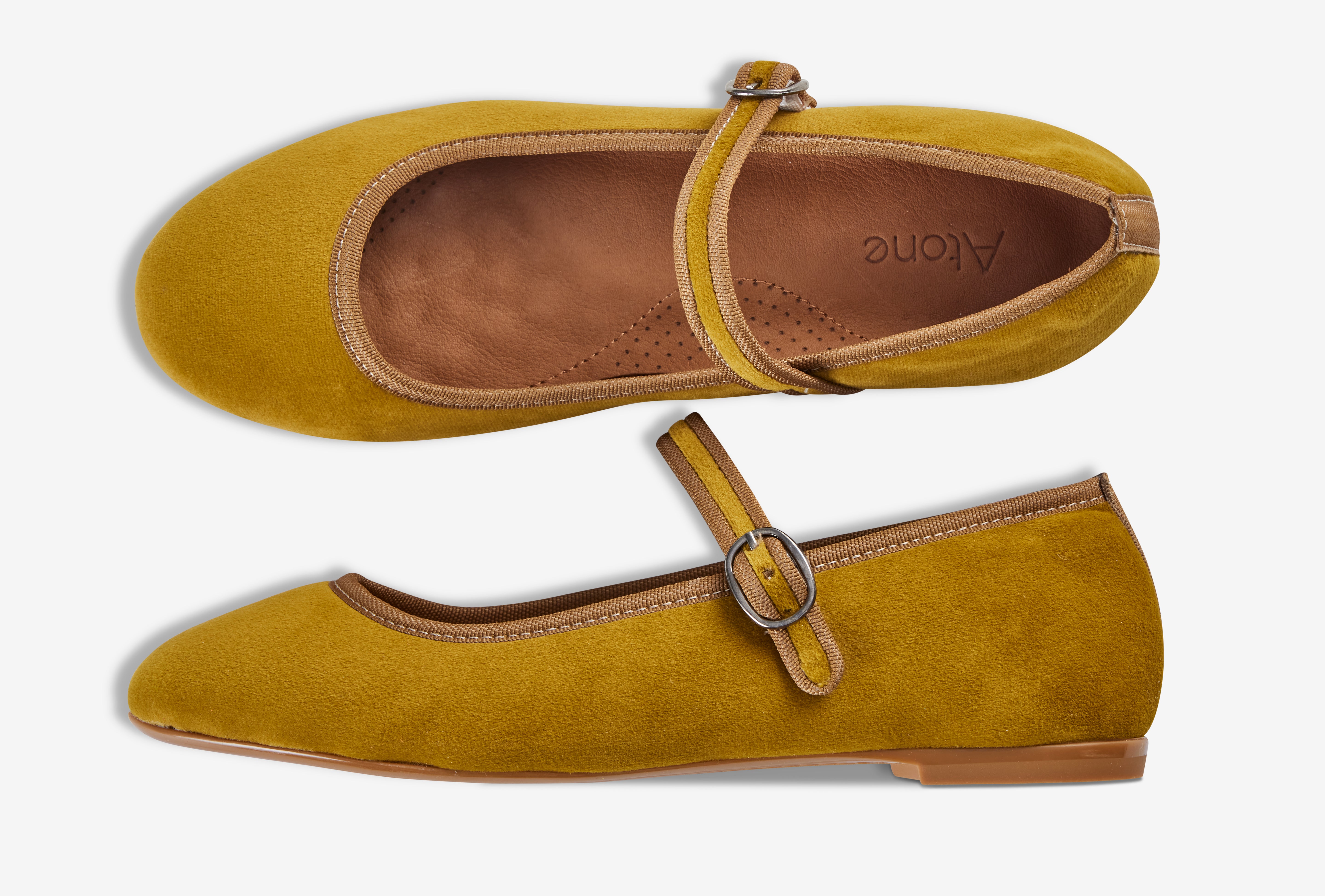 Mary Janes - Mustard