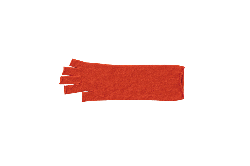 Merino Wool Tipless Long Gloves