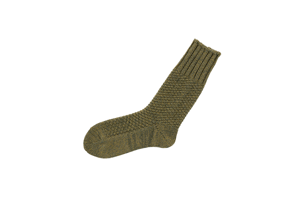 NISHIGUCHI KUTSUSHITA - Wool Cotton Boot Socks