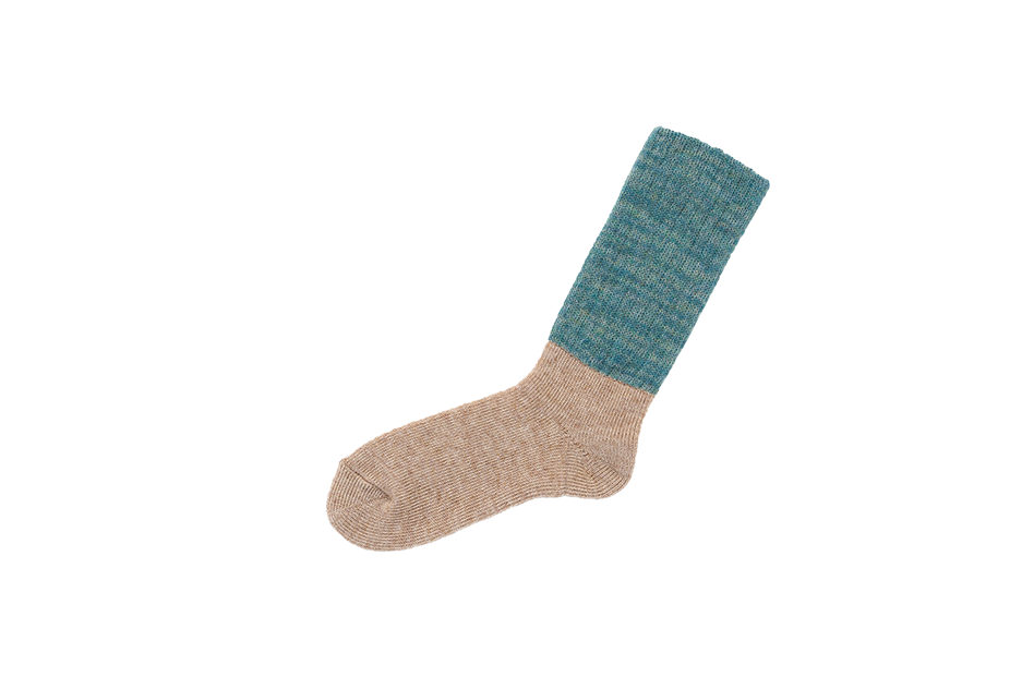 NISHIGUCHI KUTSUSHITA - Mohair Wool Pile Socks