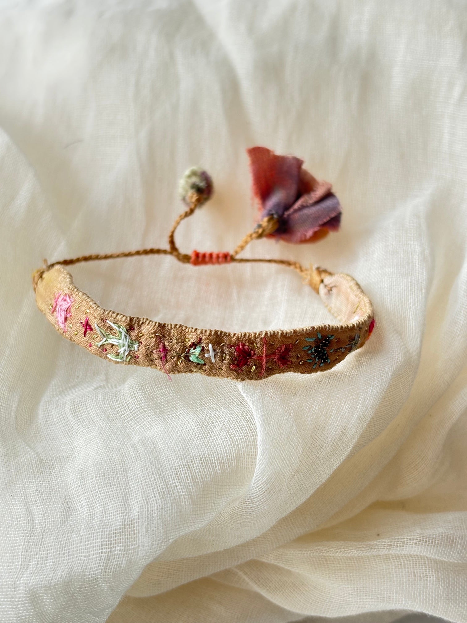 Embroidered Bracelet No 16