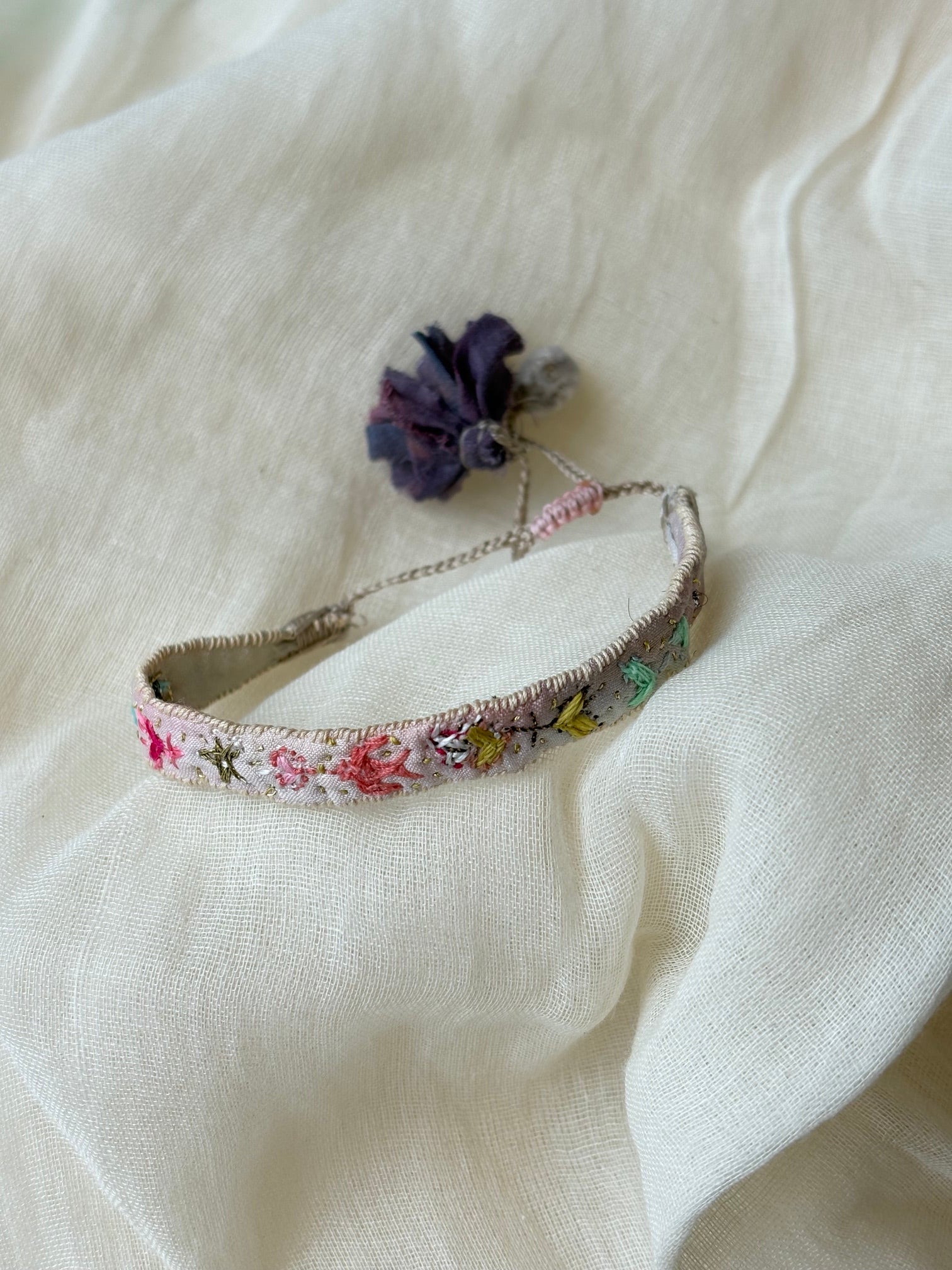 Embroidered Bracelet No 7