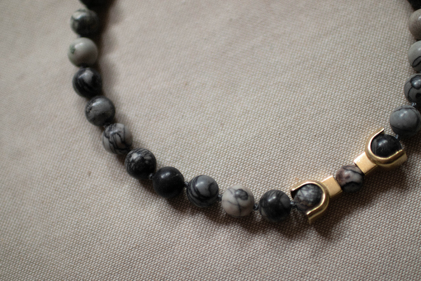 Necklace 42/24 - Spider Jasper