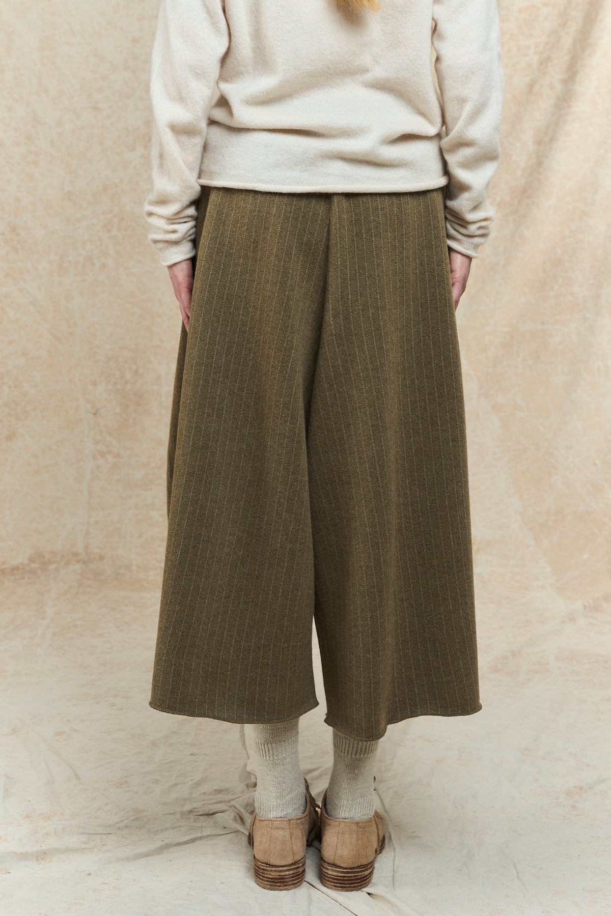 Hypnosis Skirt Pants - 5134 - Bark/Green