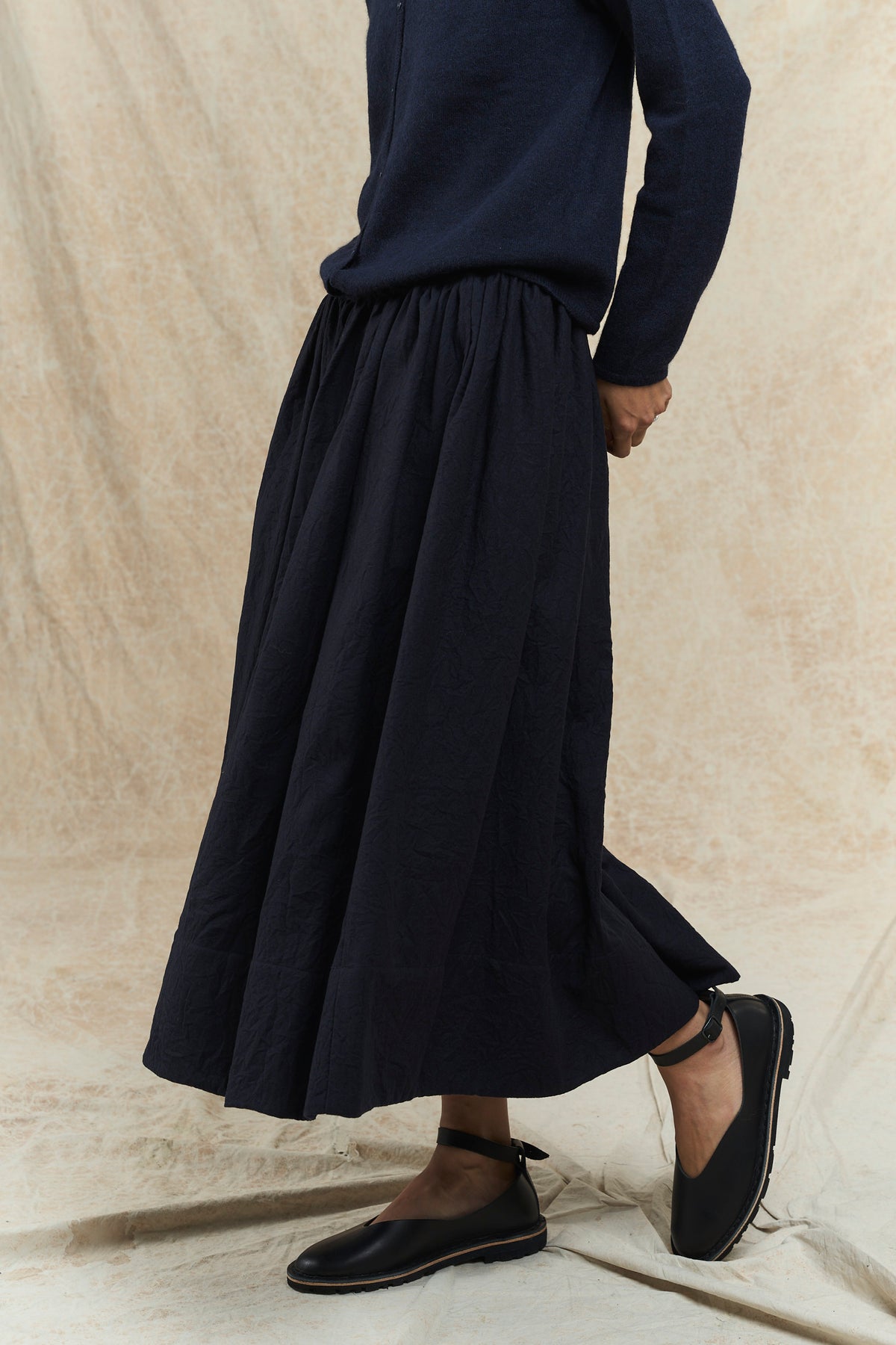 Wool Skirt - P1569/TS990 - Blue