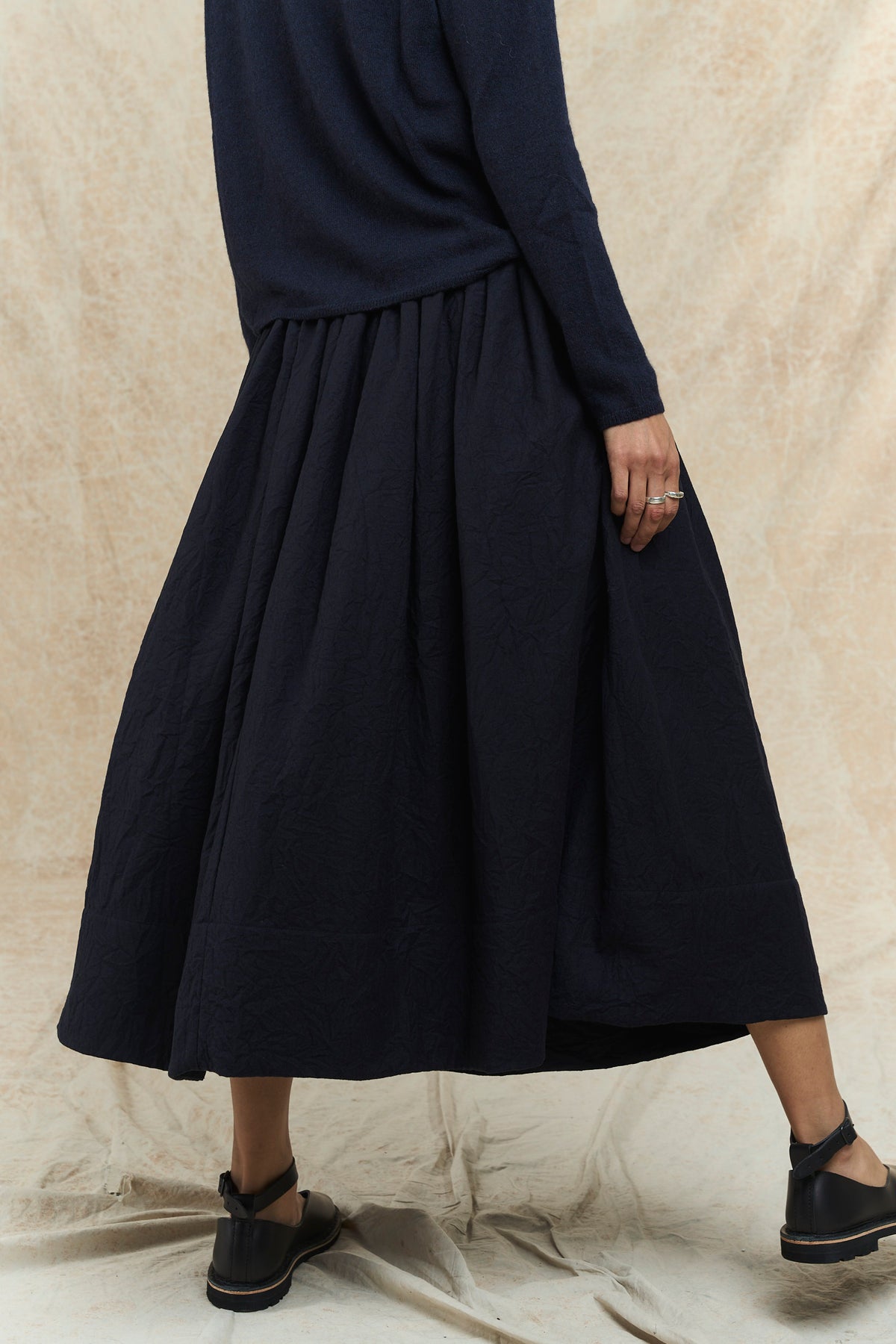 Wool Skirt - P1569/TS990 - Blue
