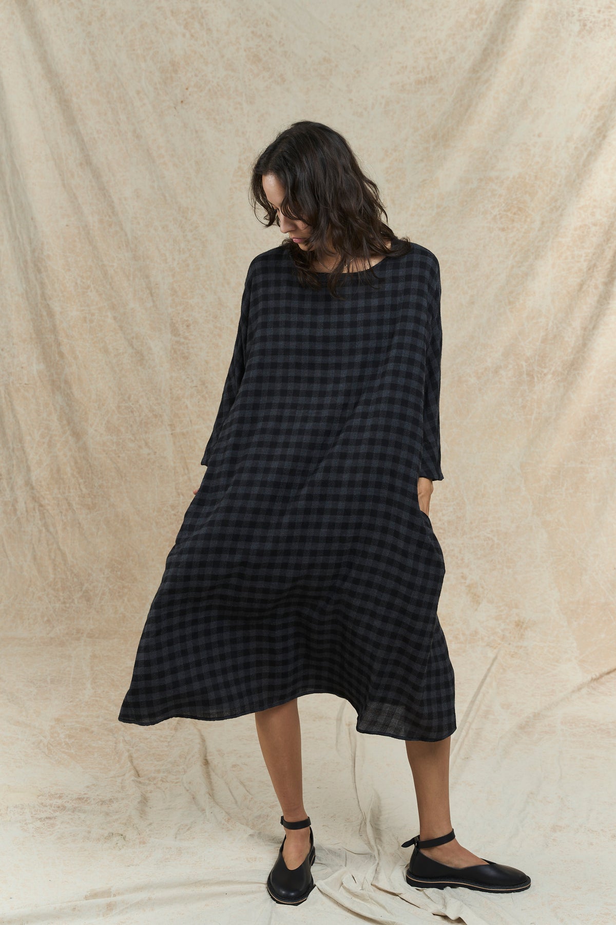 Dress - P1980/TS1012 - Black Cement