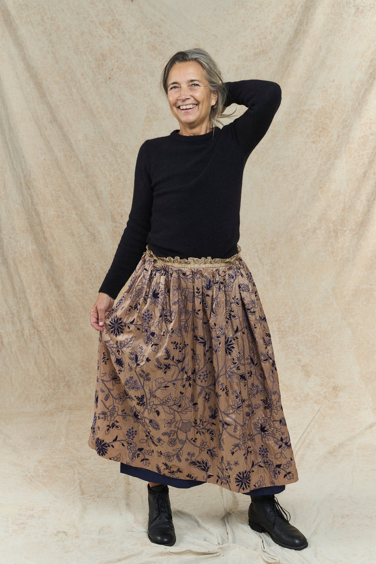 Chikankari Skirt