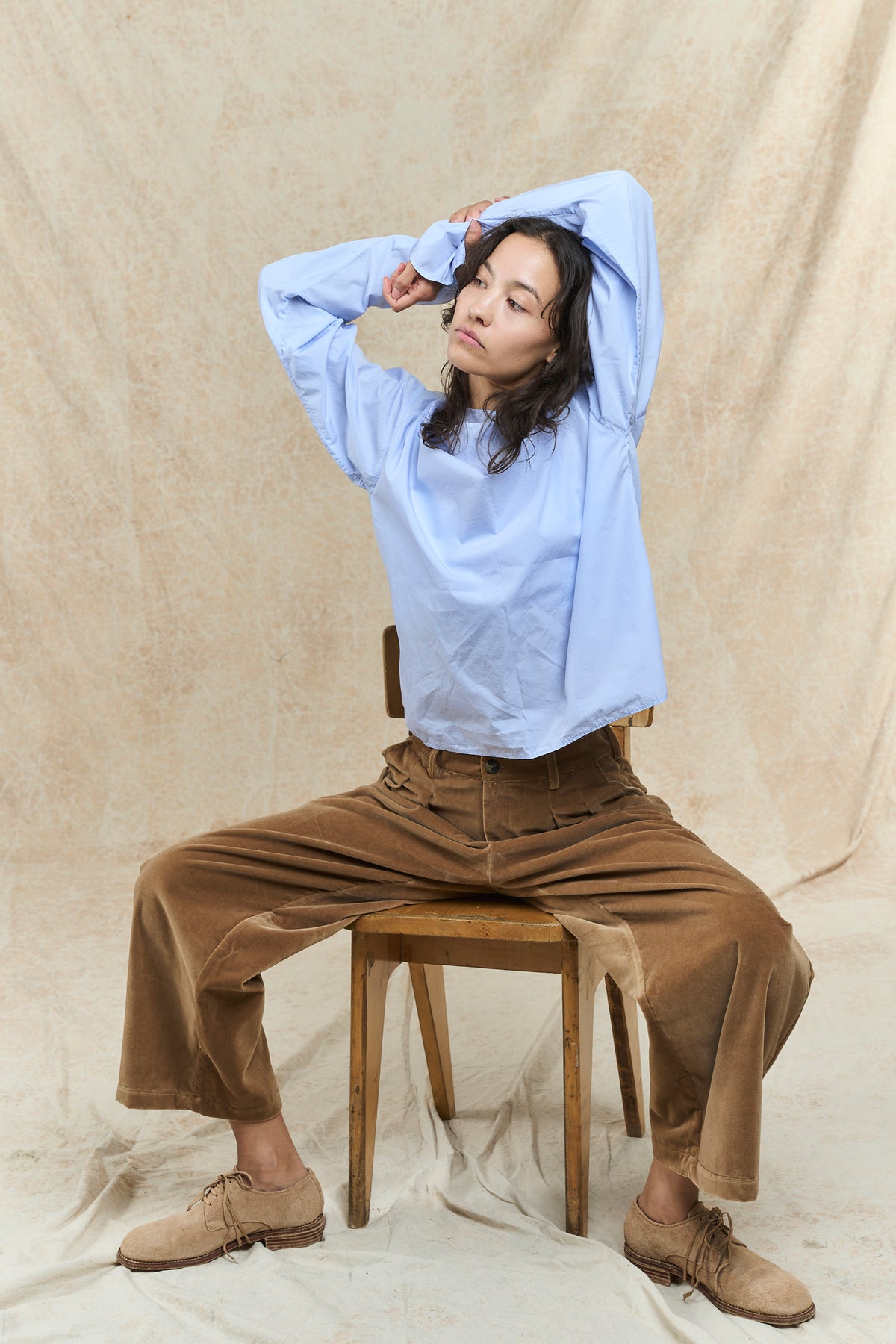 Duna Blouse - Celeste