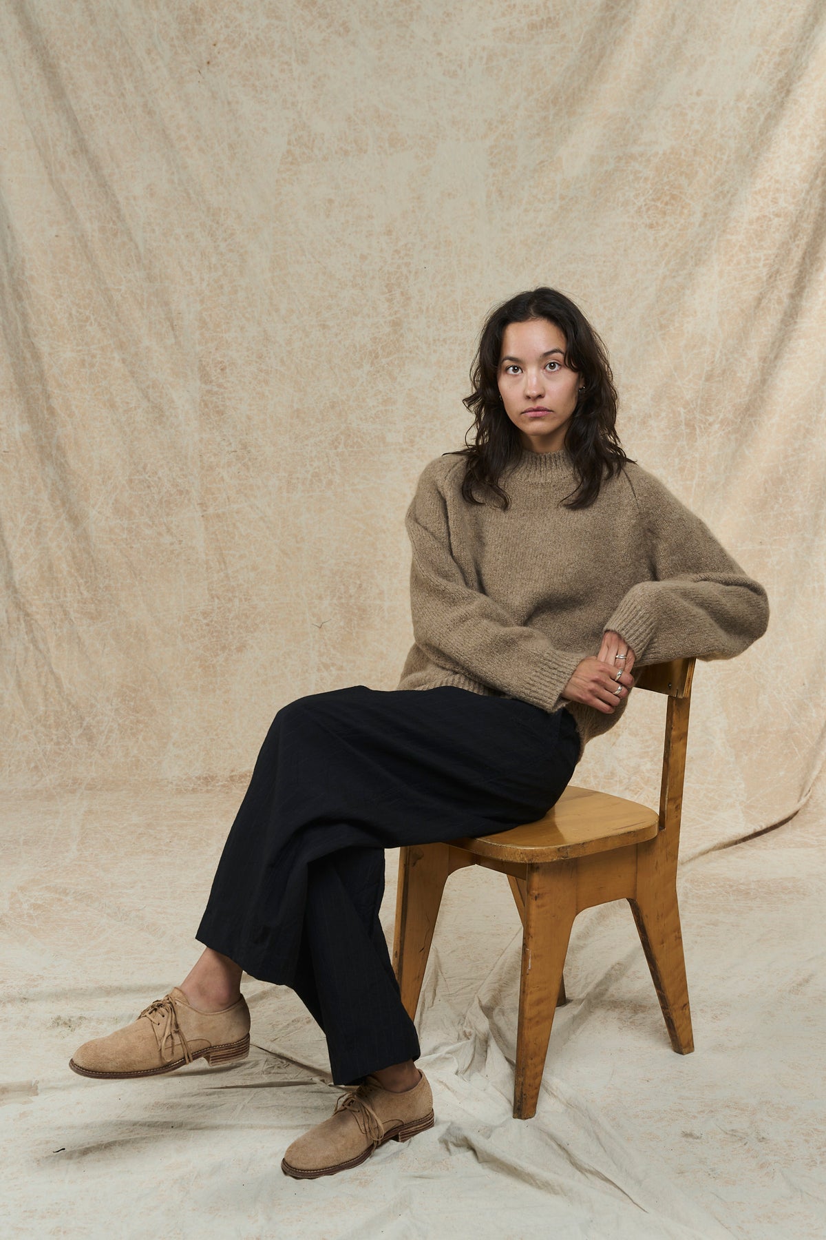 Pull Du Village - Sweater - Camel