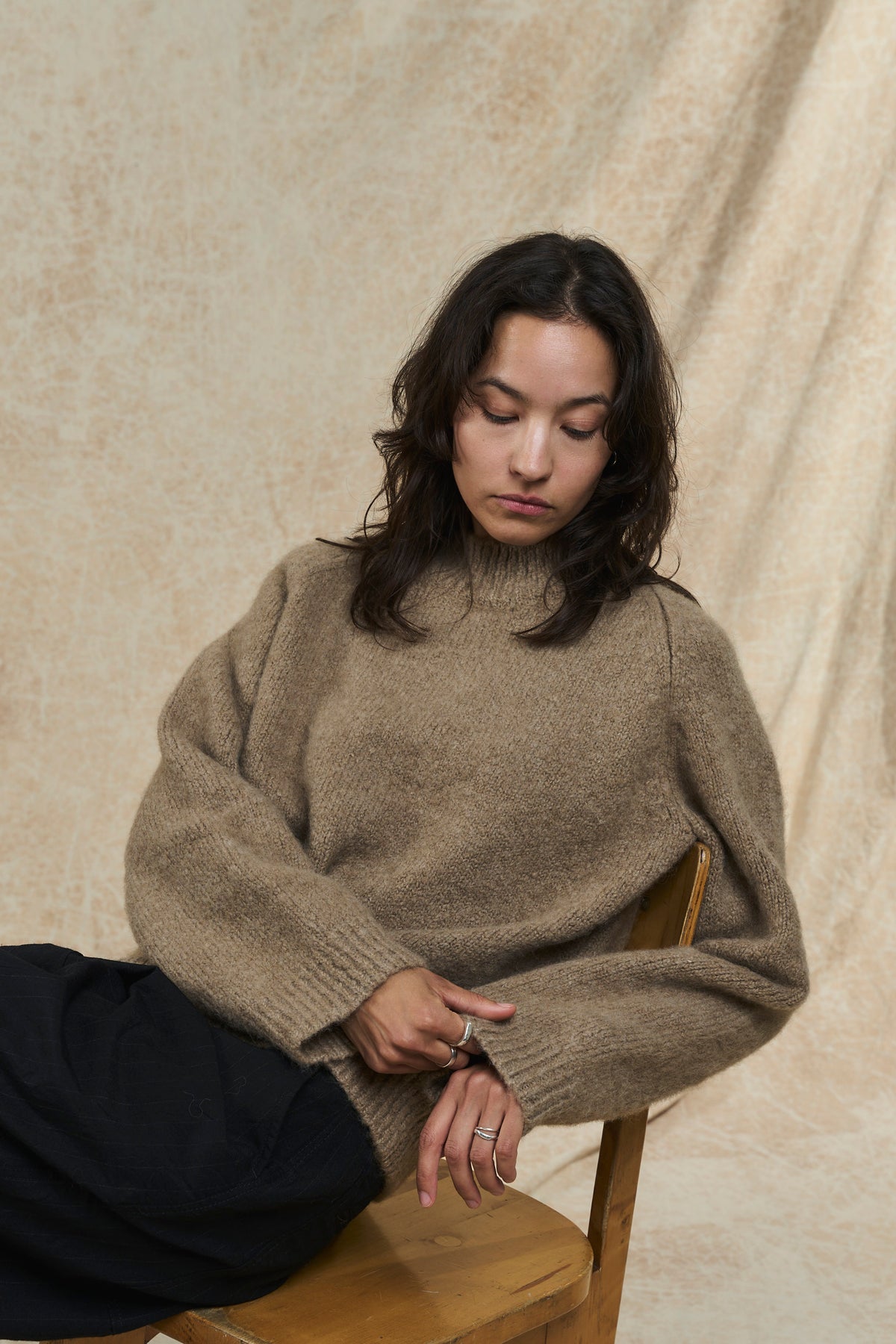 Pull Du Village - Sweater - Camel