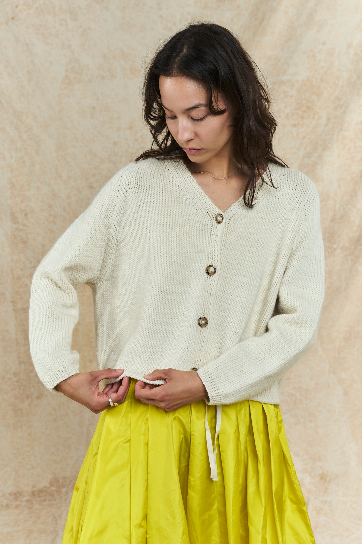 Nitto - Nino OSW Cardigan - Off-white