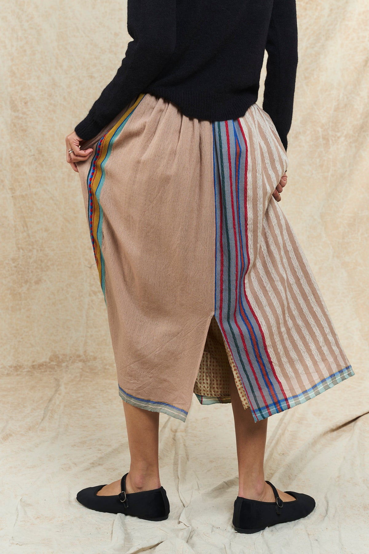 Handloom Wool Skirt