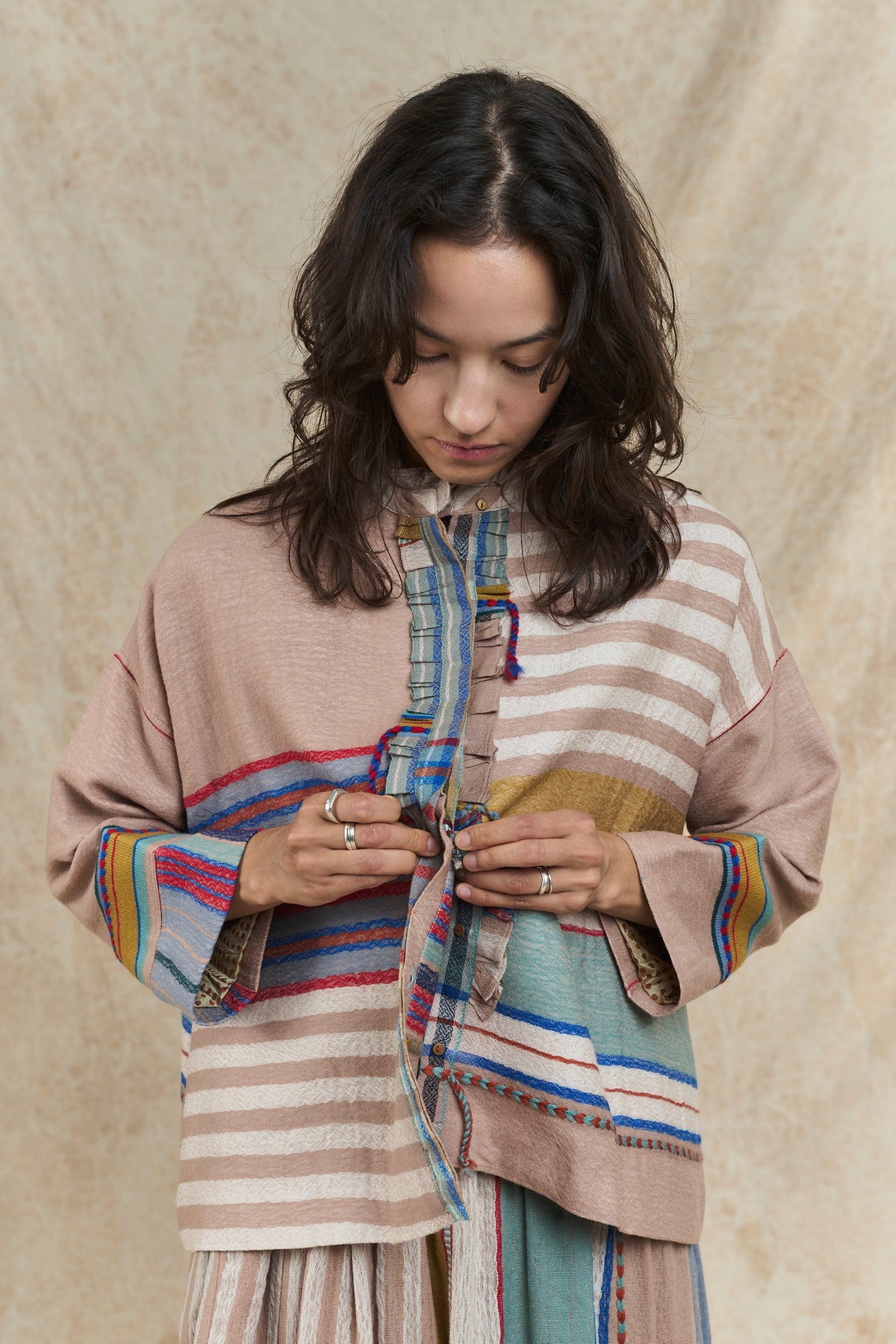 Handloom Wool Shirt - FW26 - 131