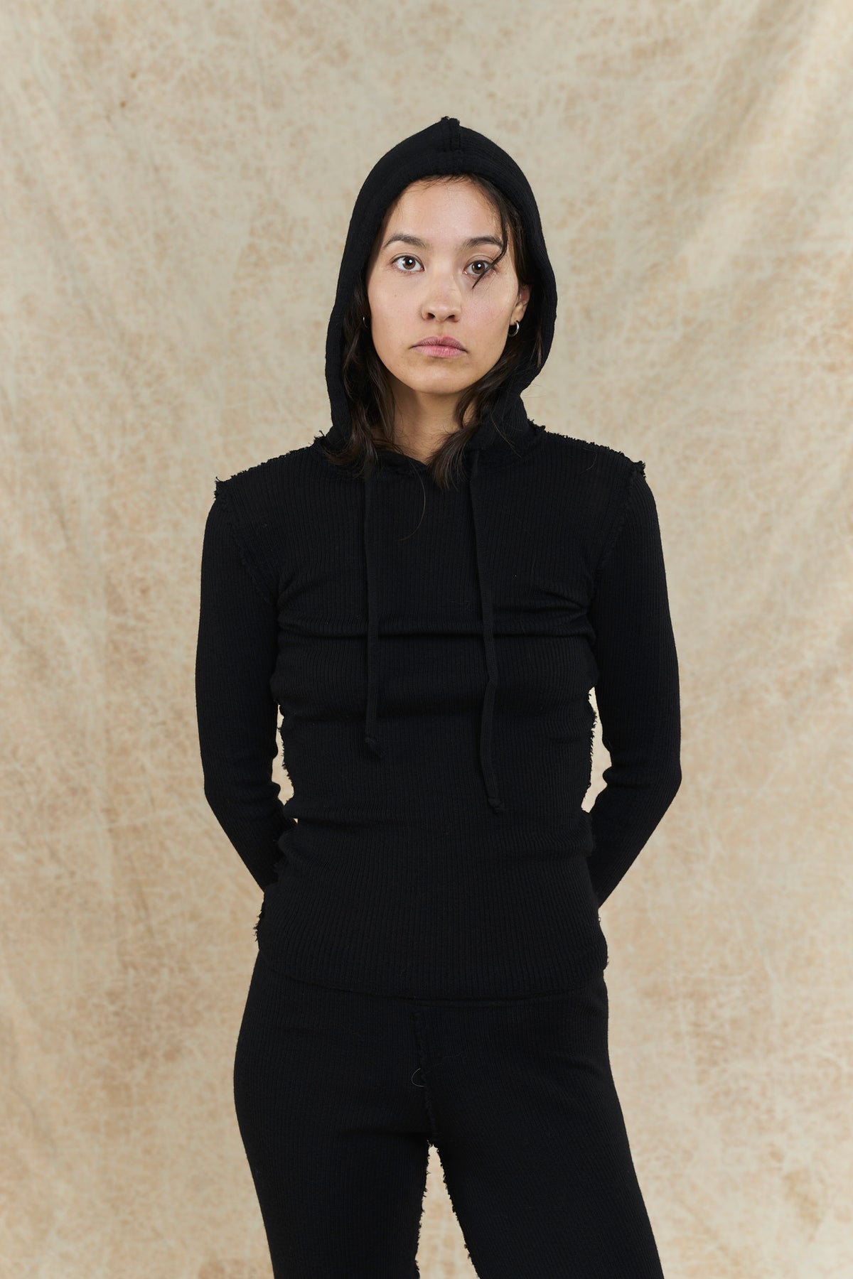 Brim Hoodie - Black