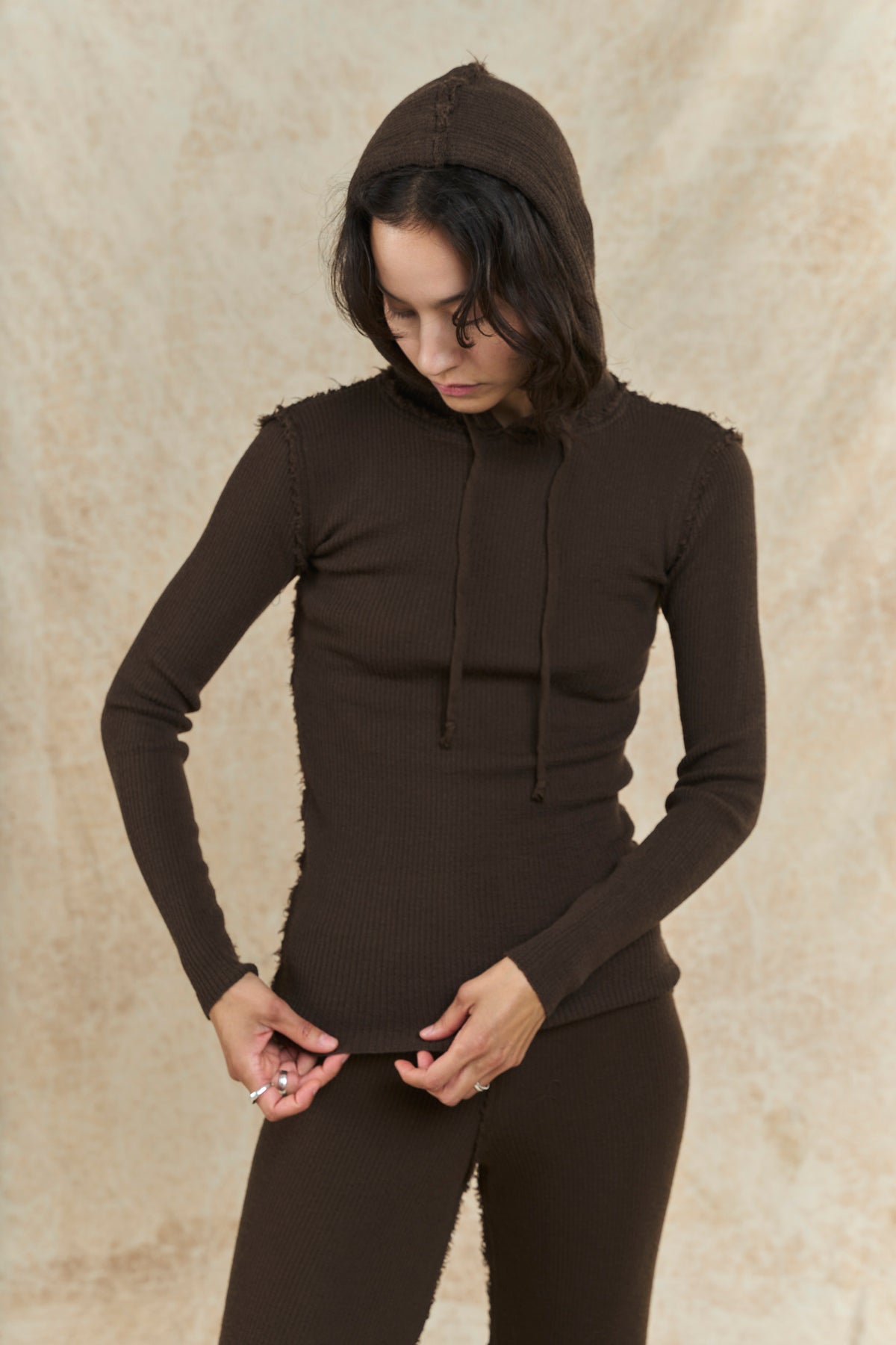 Brim Hoodie - Chocolate